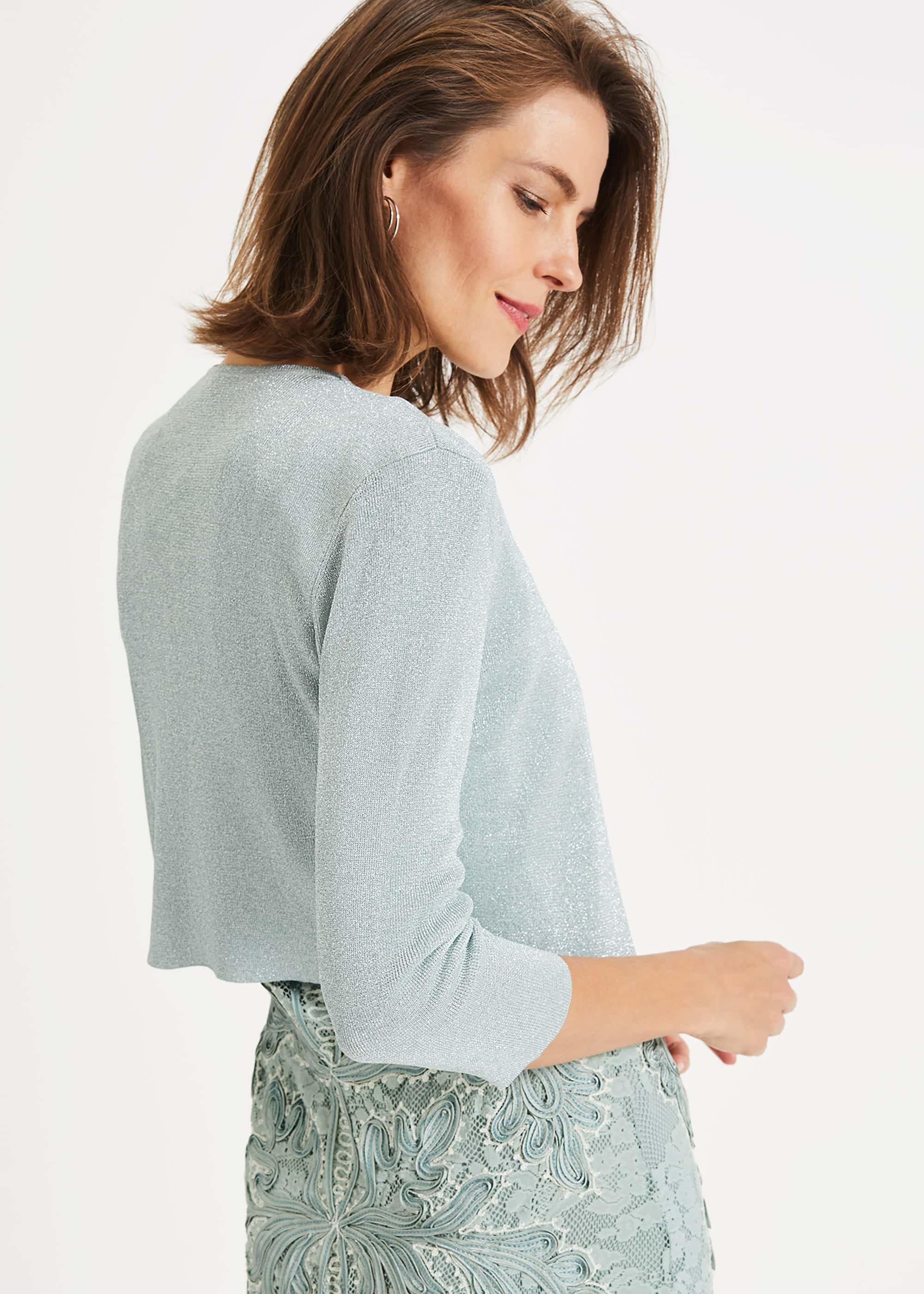 Salma Shimmer Knitted Jacket