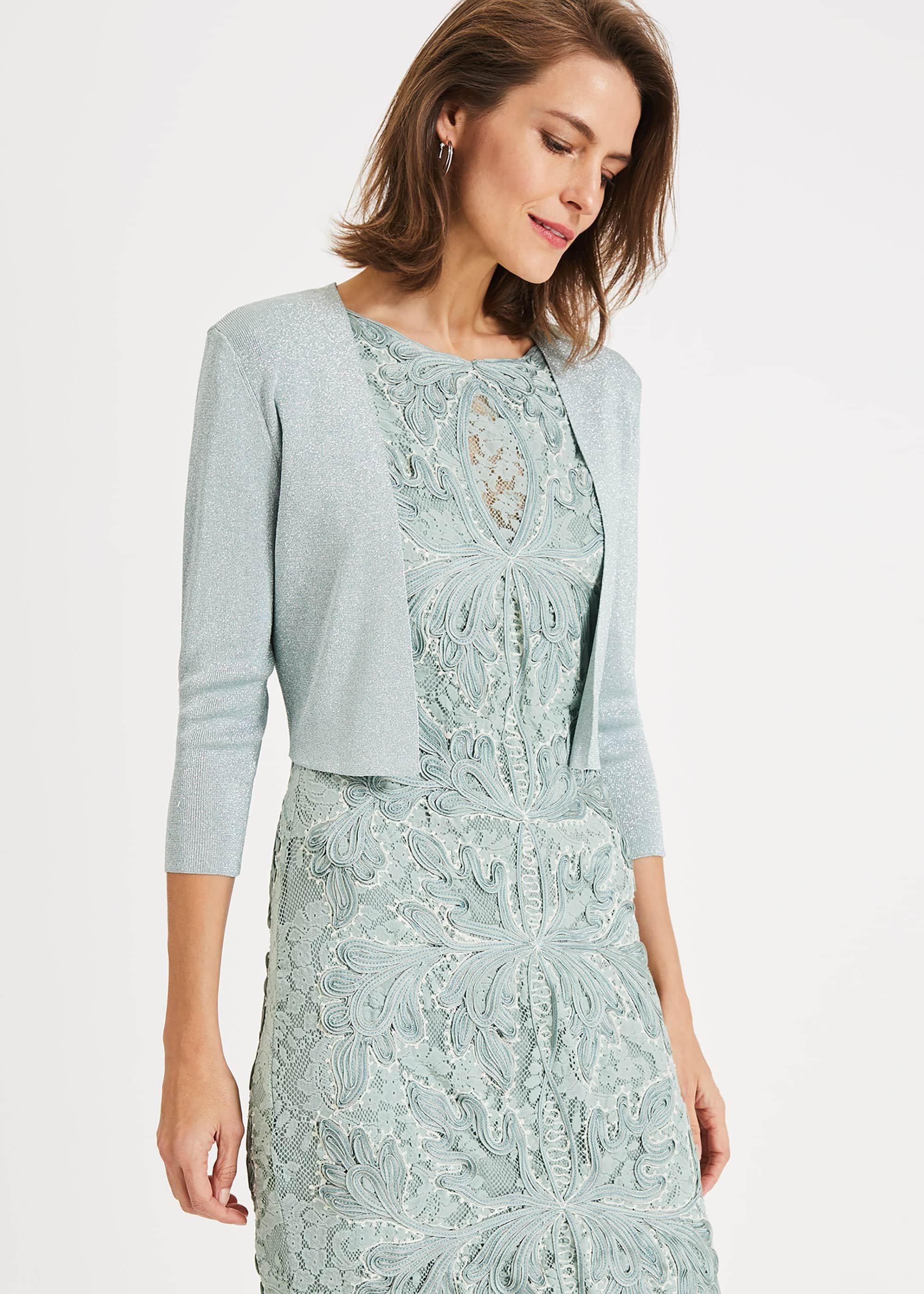 Salma Shimmer Knitted Jacket