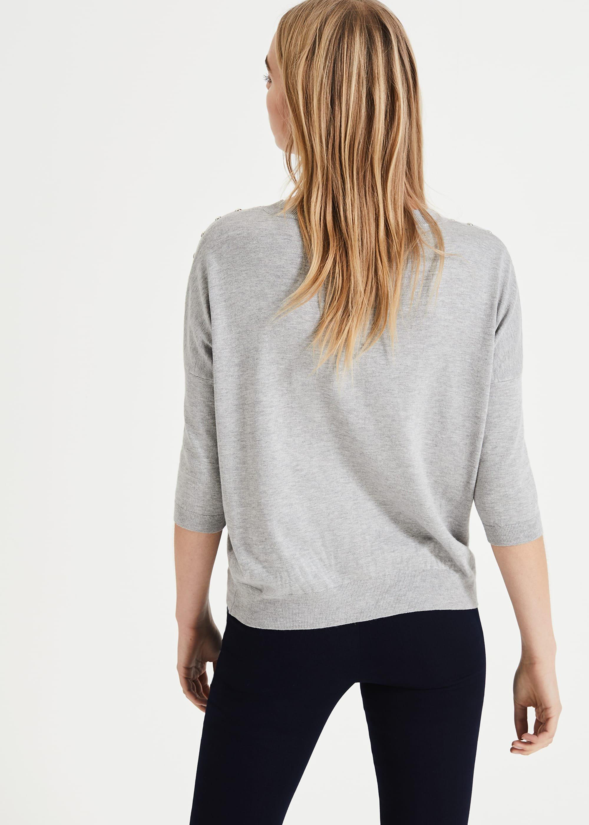 Serena Stud Seam Knit Top