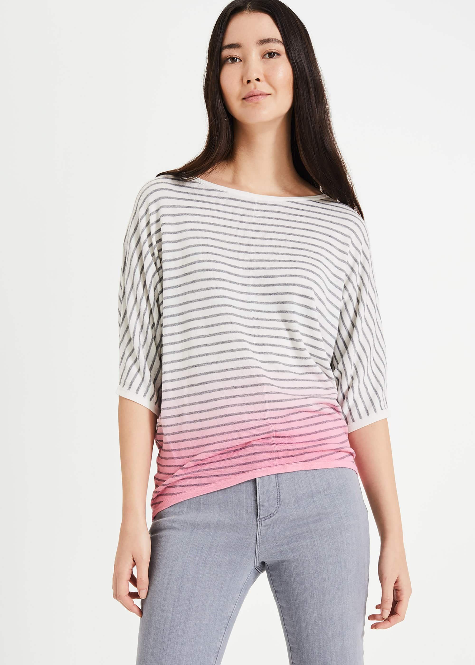 Dani Dip Dye Stripe Knit