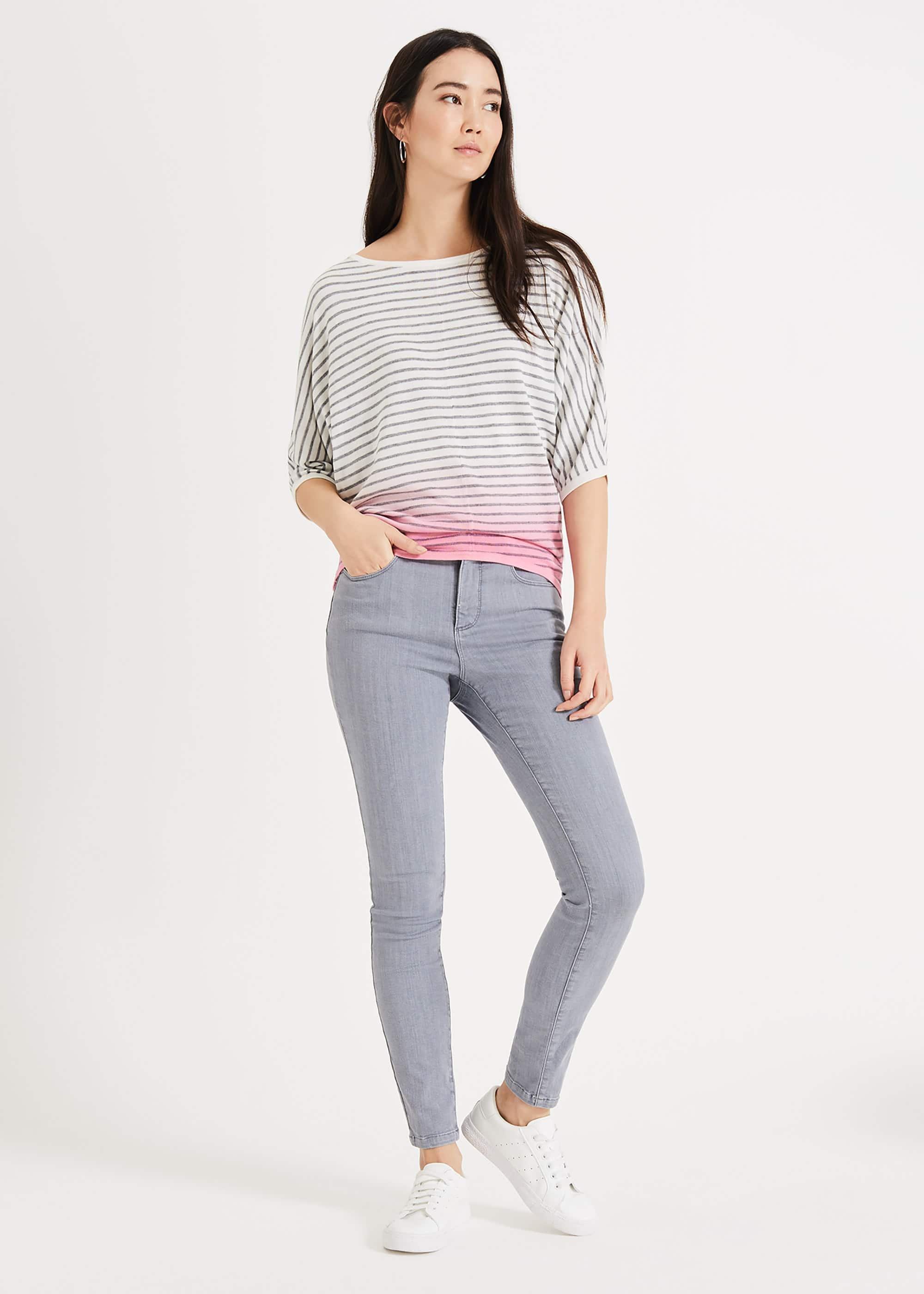 Dani Dip Dye Stripe Knit