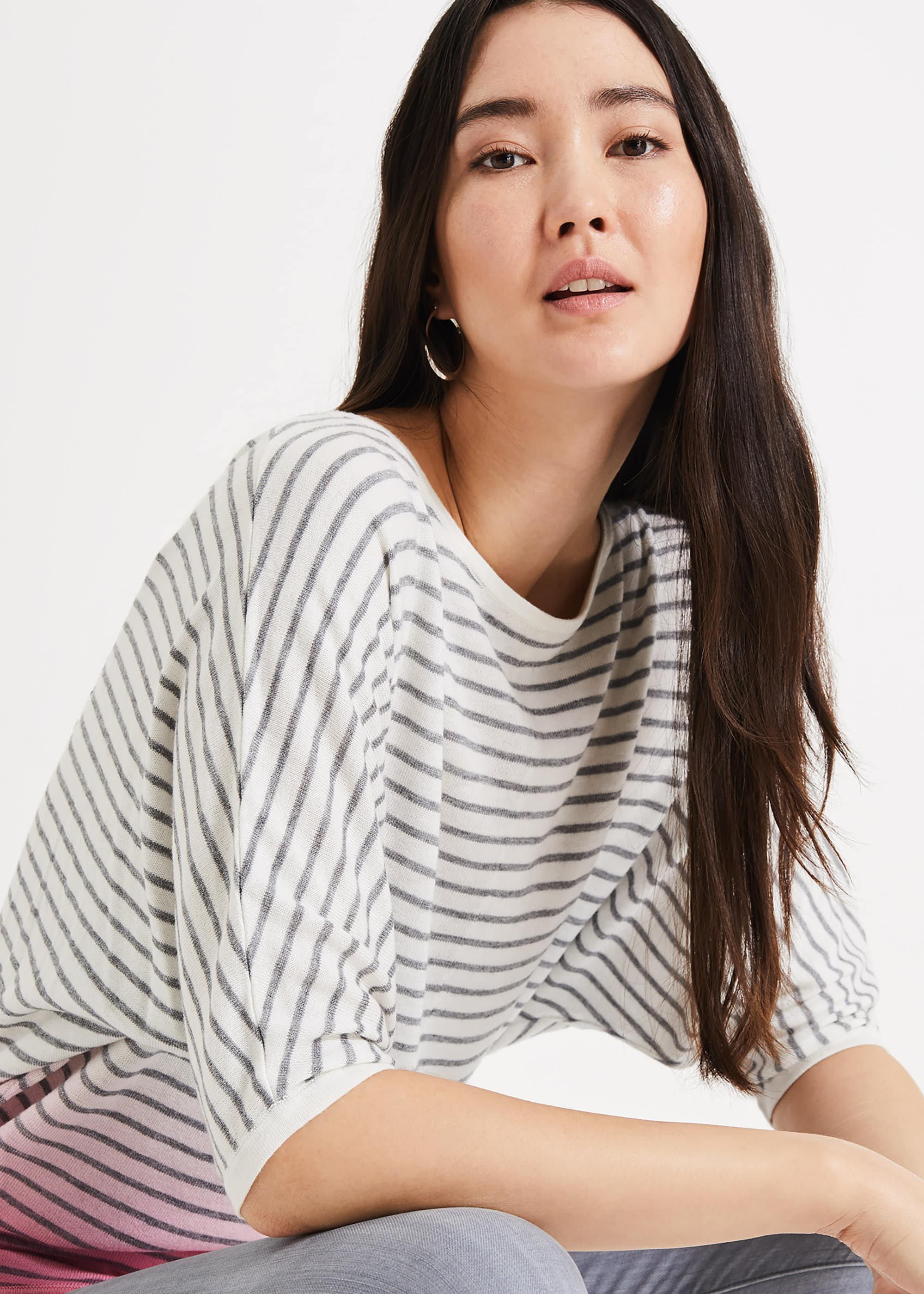 Dani Dip Dye Stripe Knit