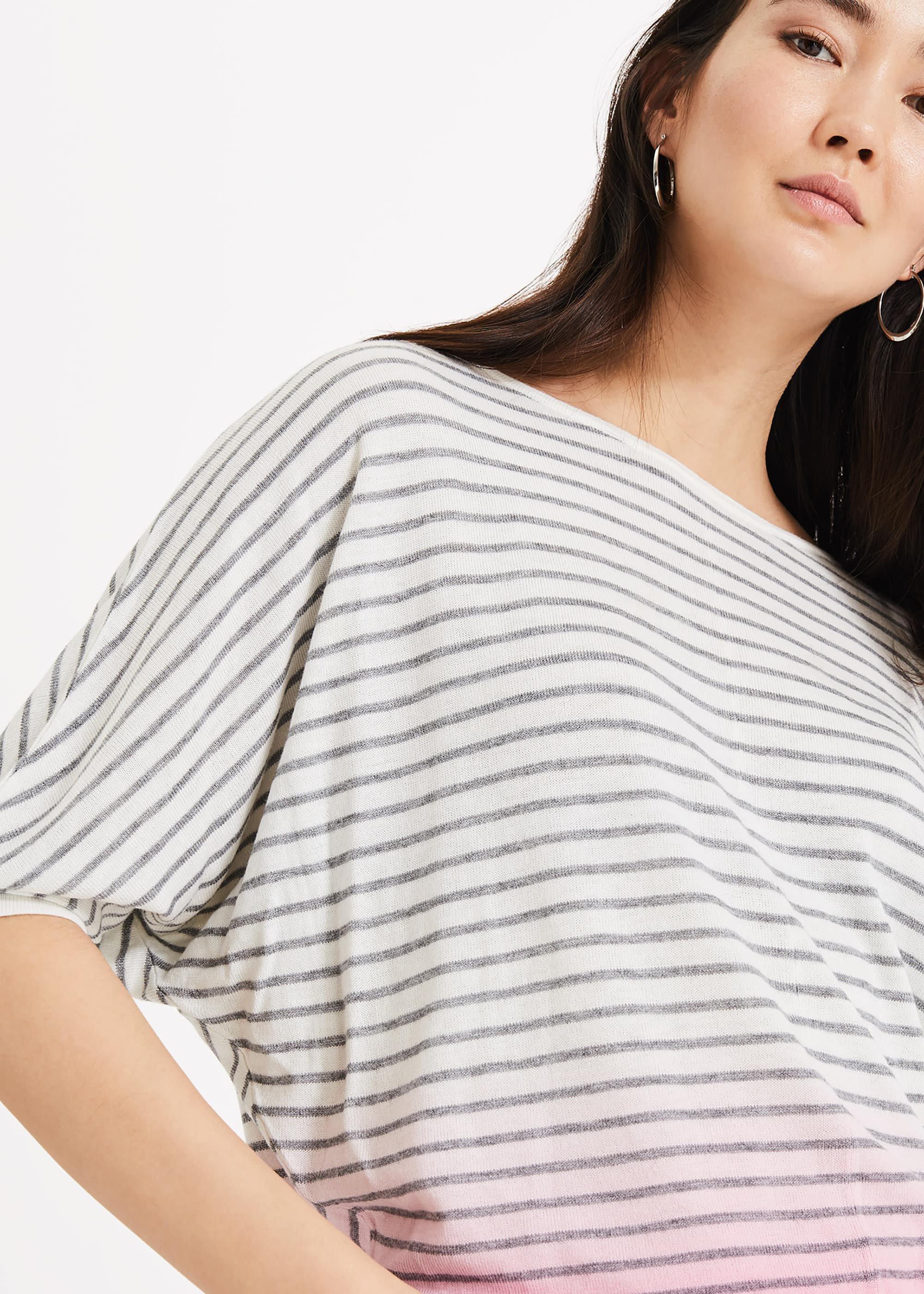 Dani Dip Dye Stripe Knit