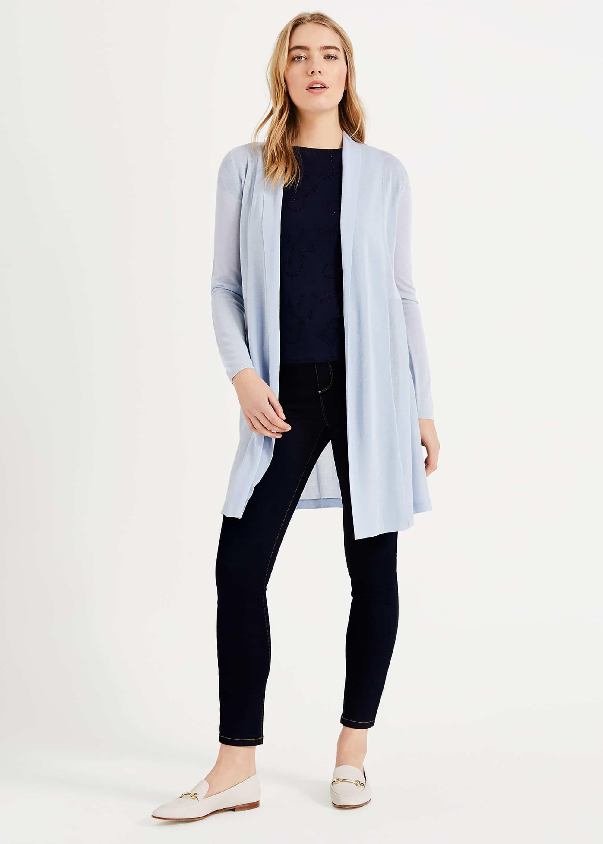 Lili Sheer Longline Cardigan
