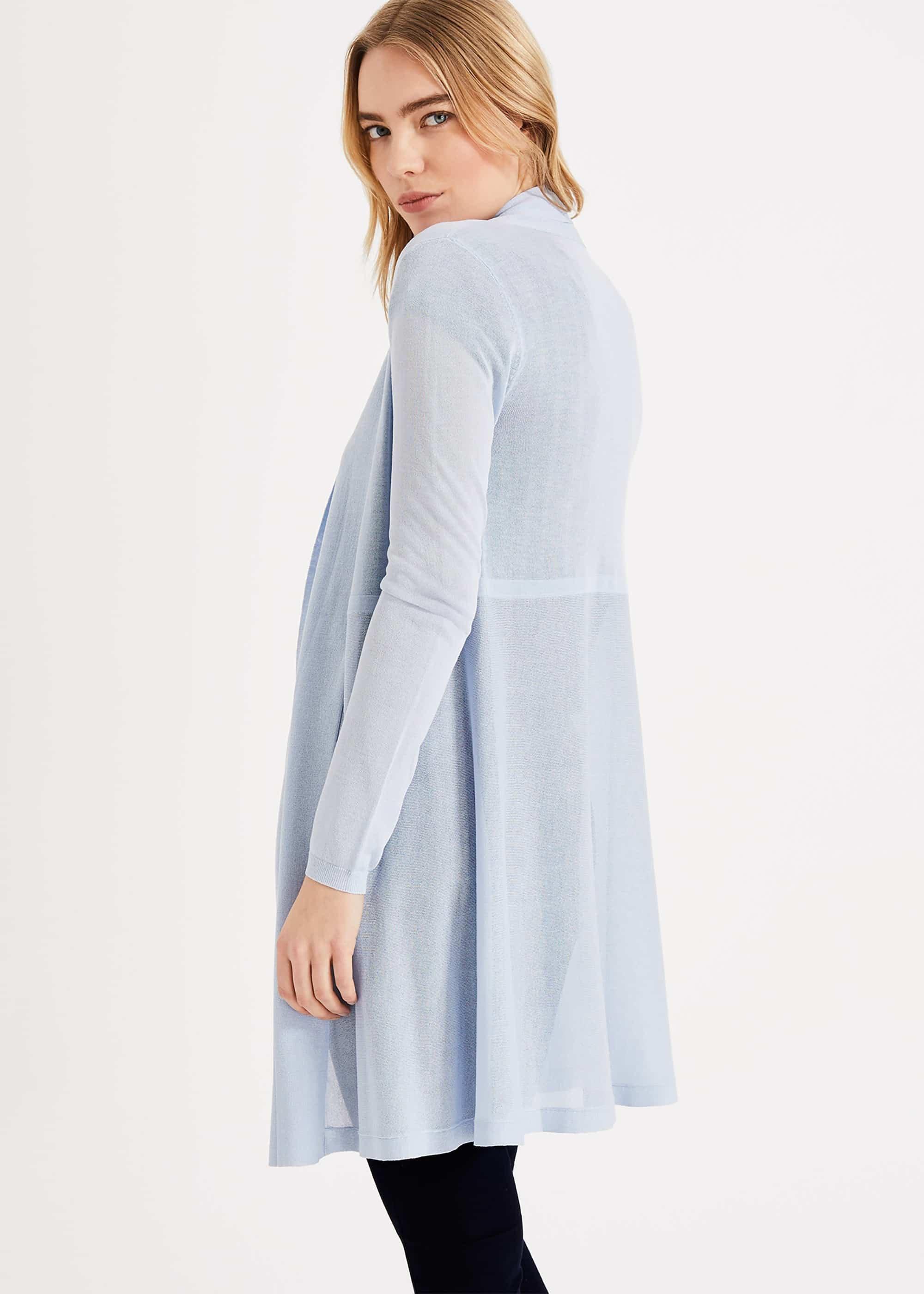 Lili Sheer Longline Cardigan
