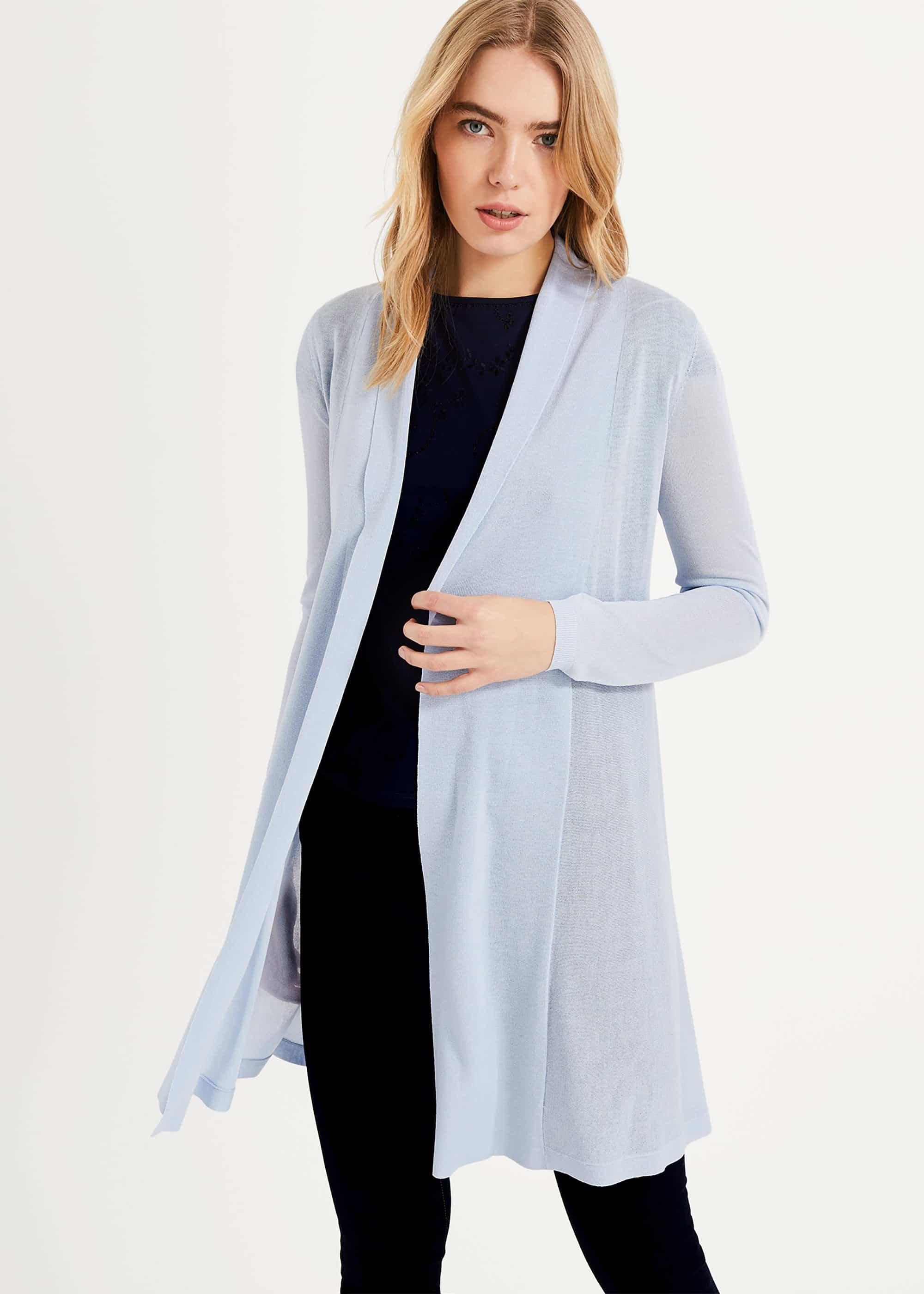 Lili Sheer Longline Cardigan