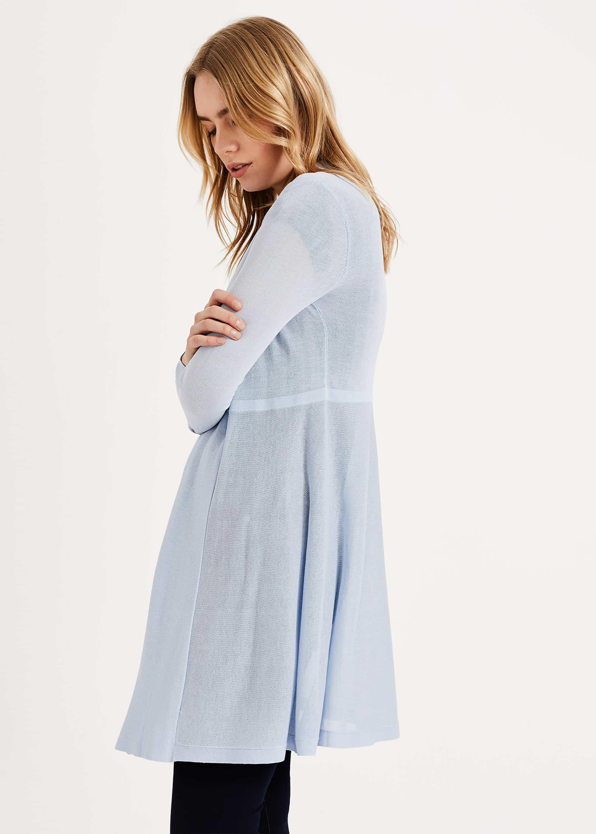 Lili Sheer Longline Cardigan