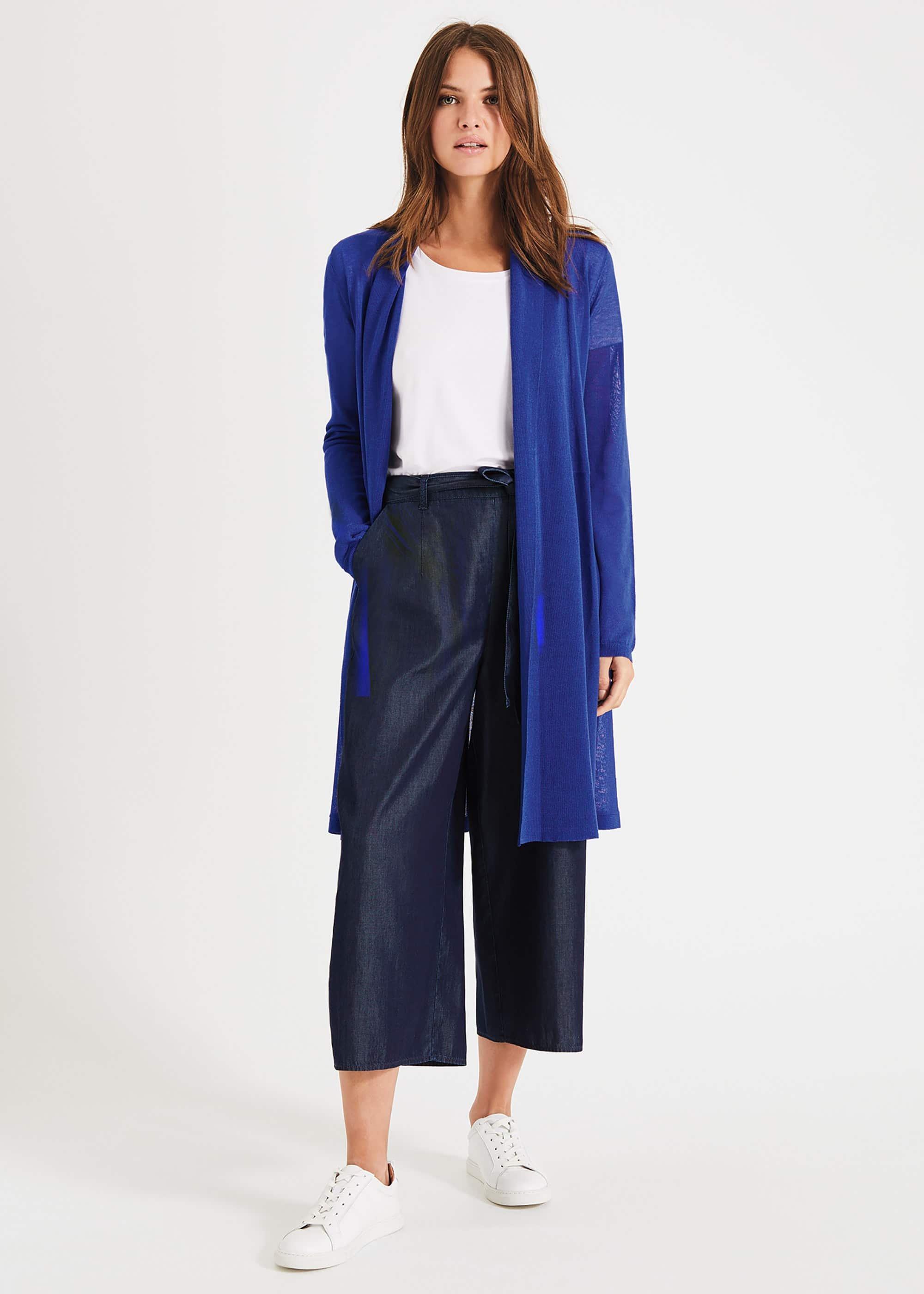 Lili Sheer Longline Cardigan