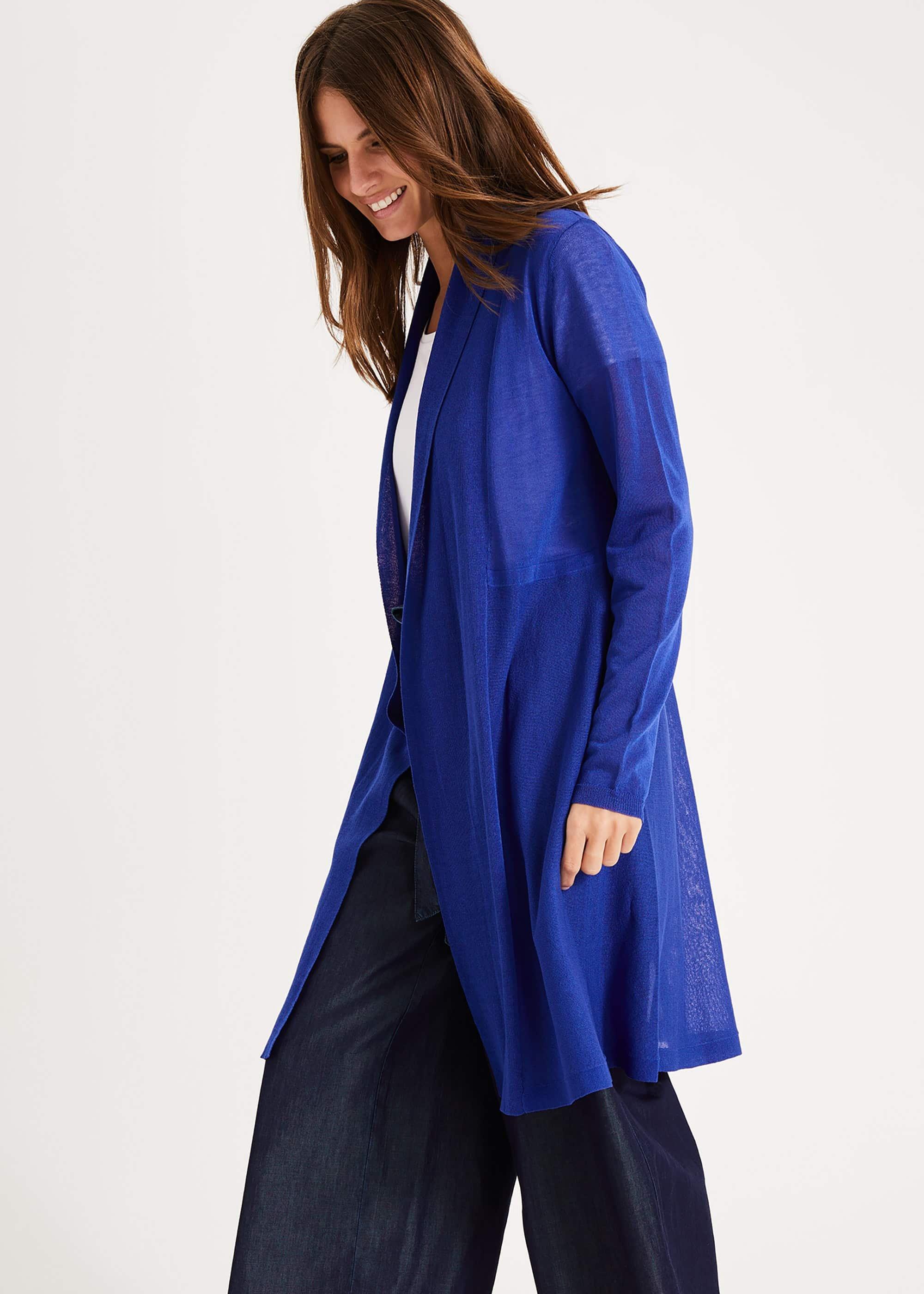 Lili Sheer Longline Cardigan