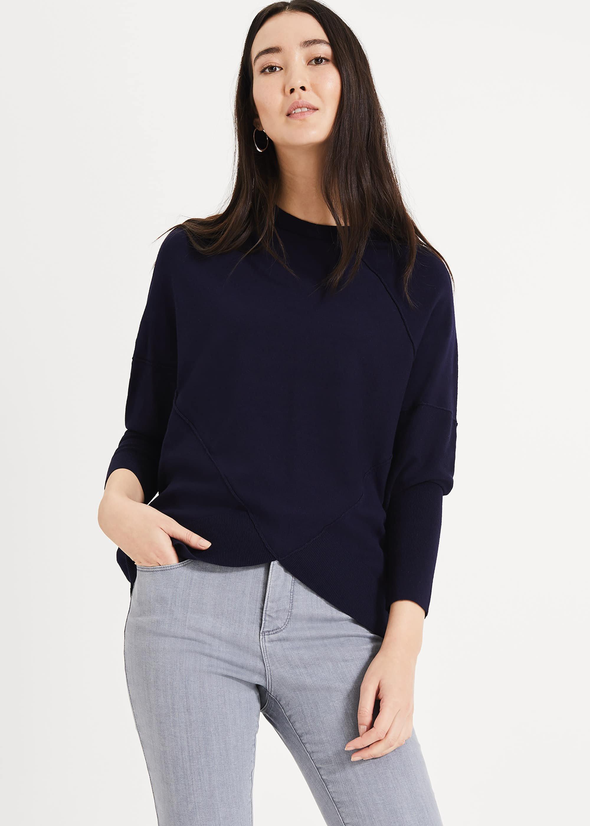 Ottelie Exposed Seam Knit