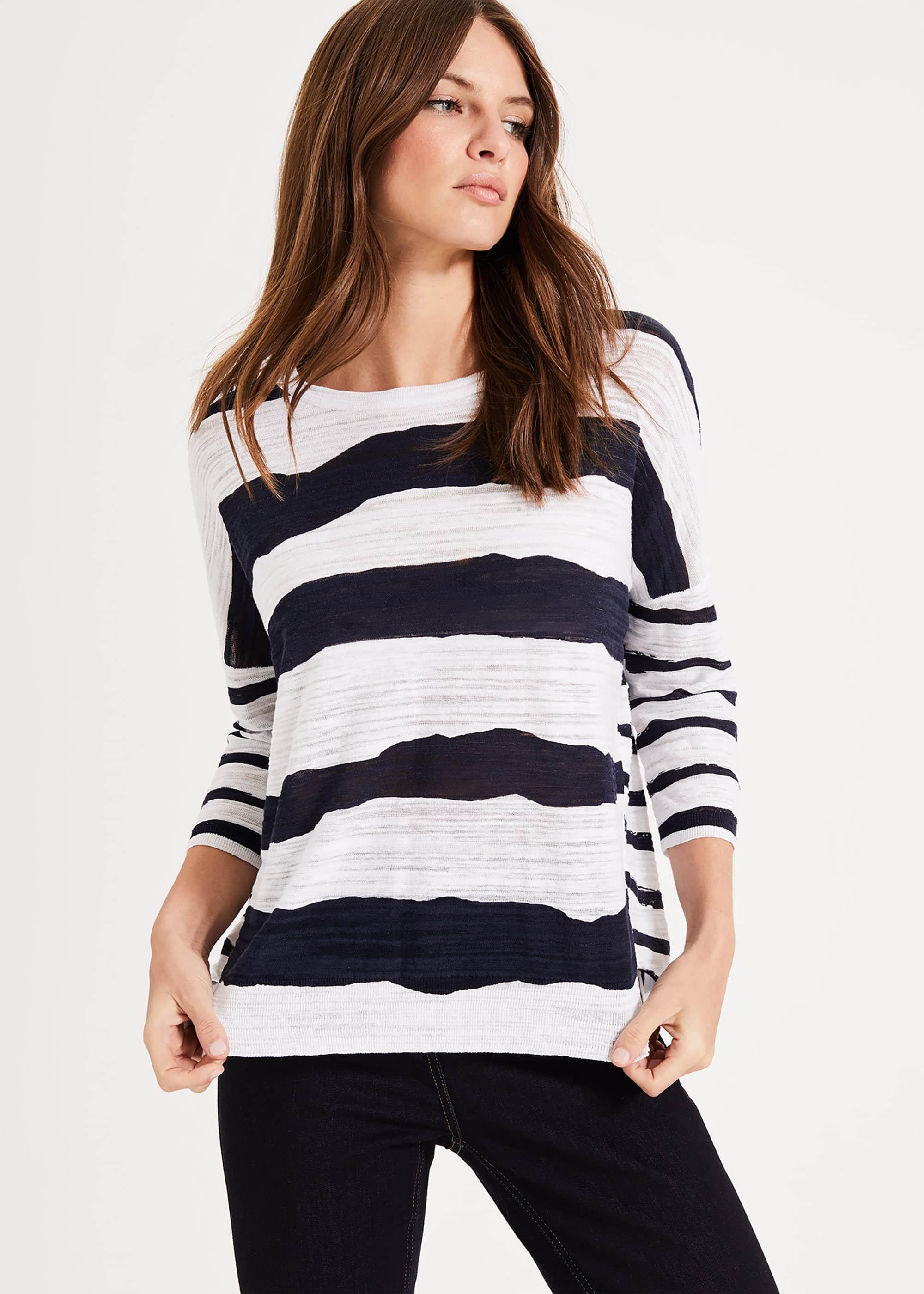 Poppy Stripe Knit Top