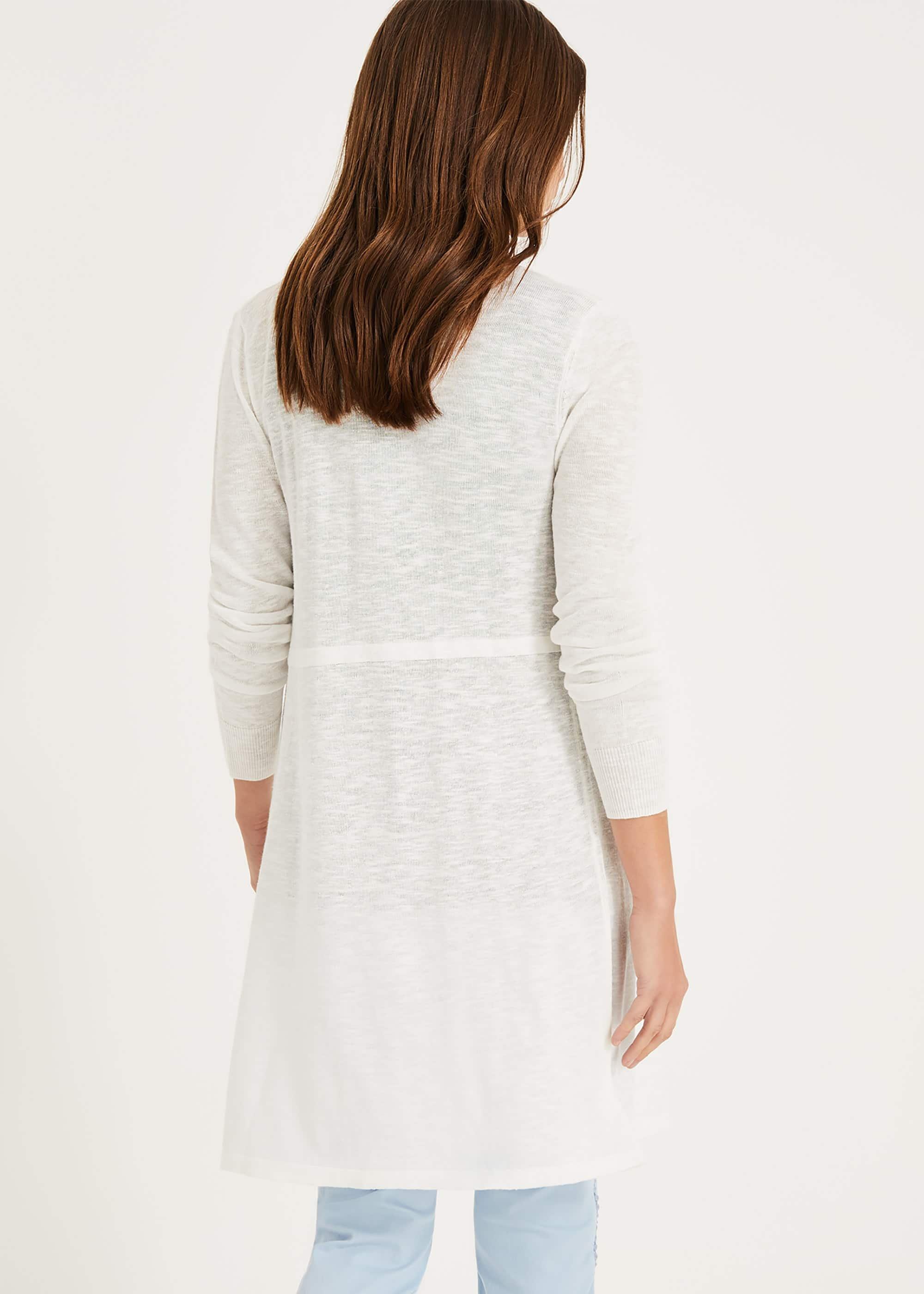 Lili Linen Longline Cardigan