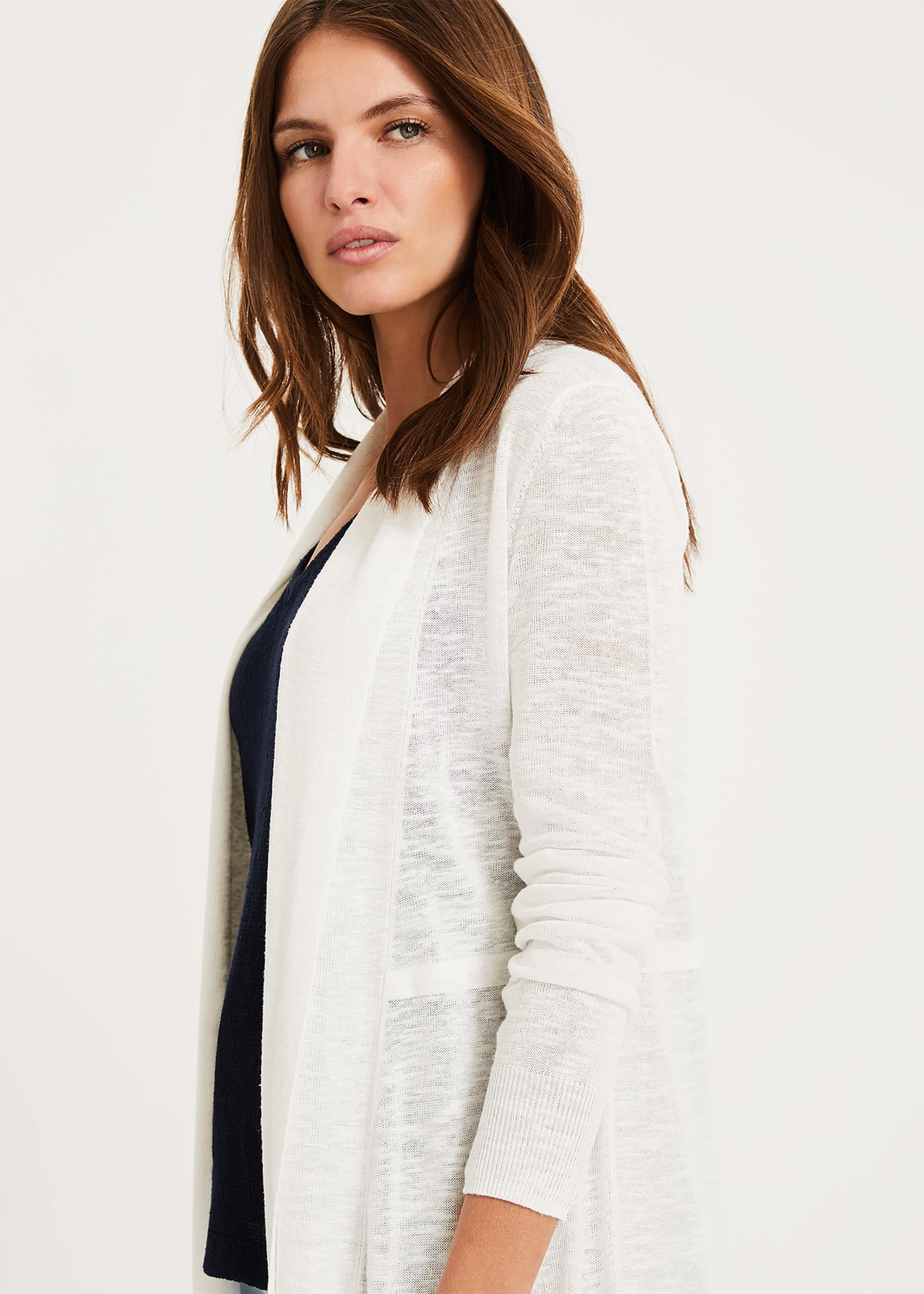 Lili Linen Longline Cardigan