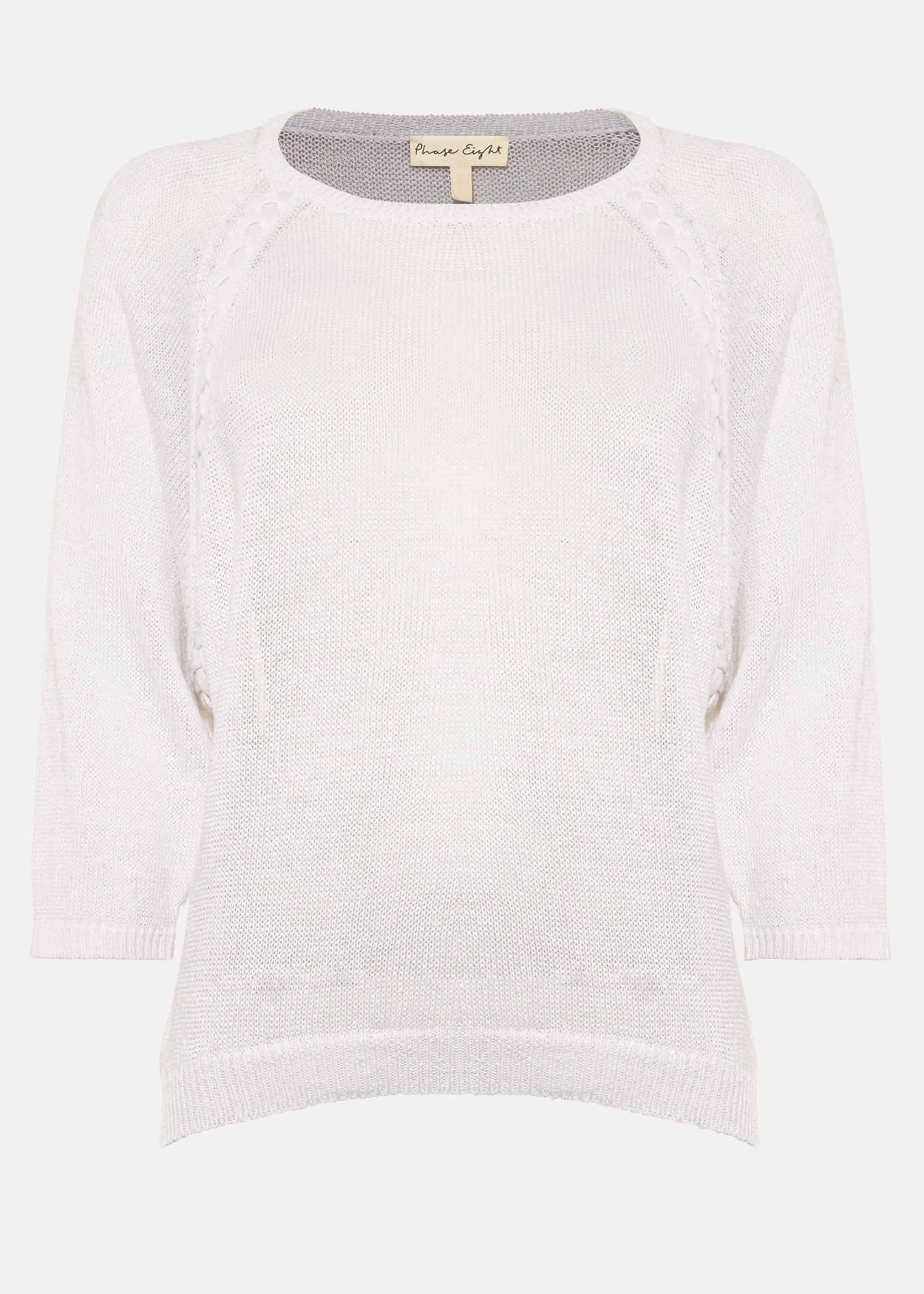 Wendy Linen Knit Top