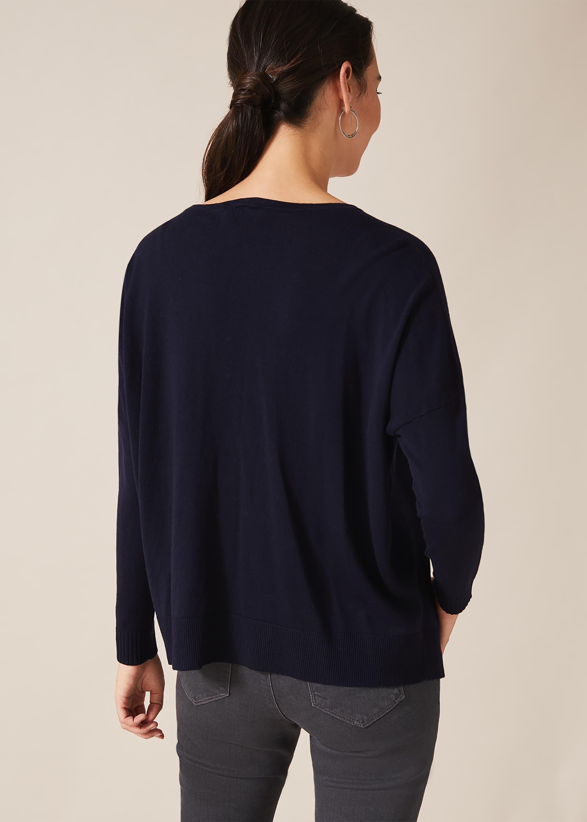 Sonny Star Button Asymmetric Jumper