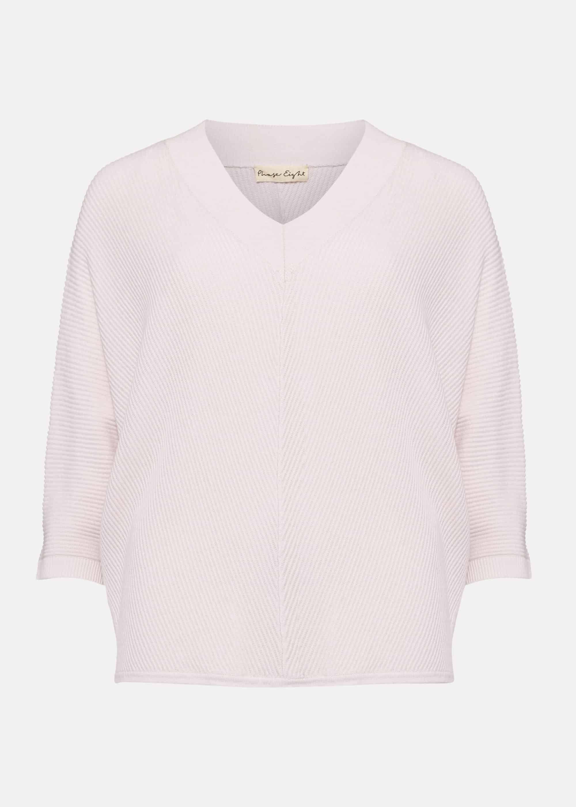 Rylie Ribbed V Neck Jumper