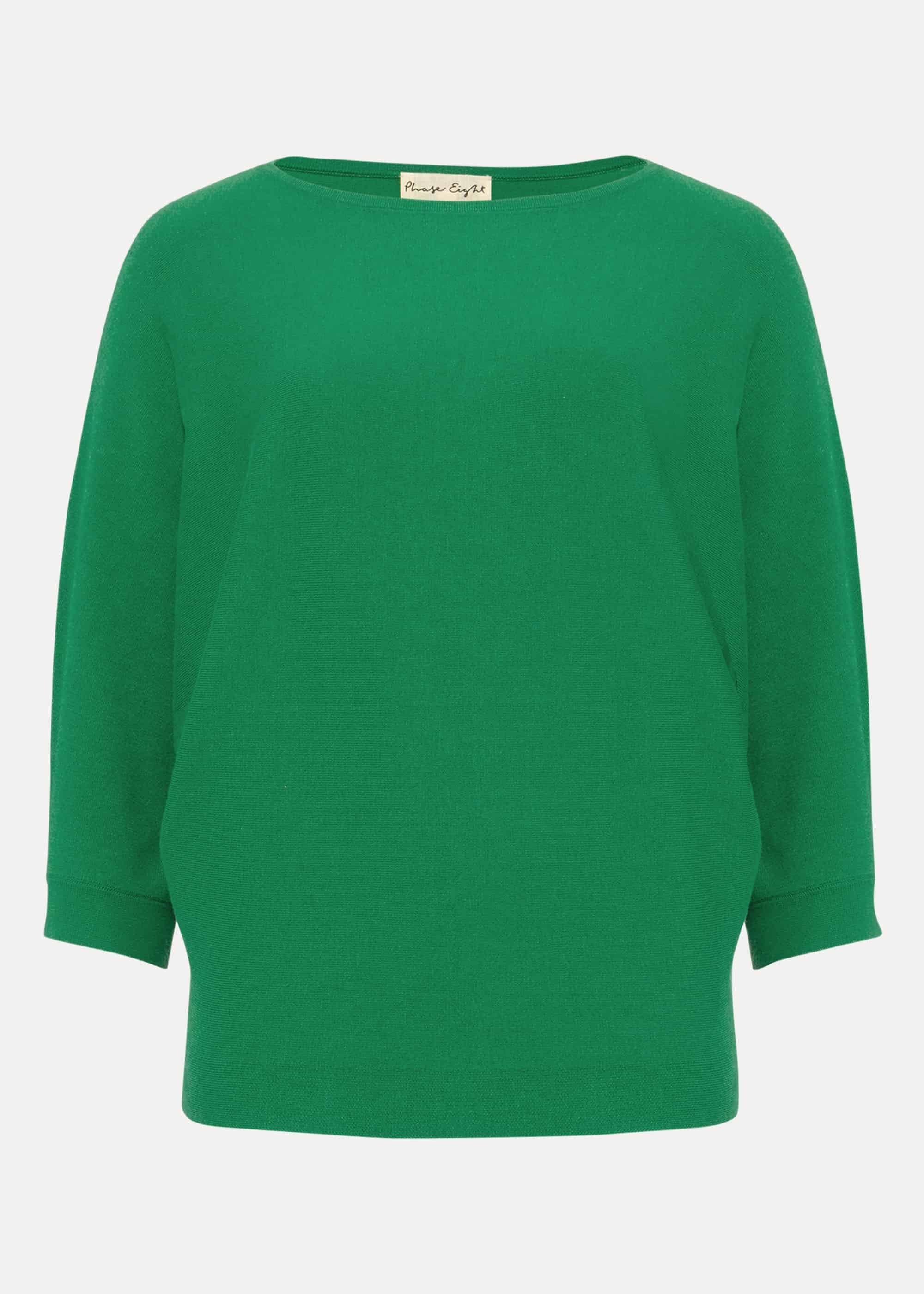 Cristine Batwing Knitted Top