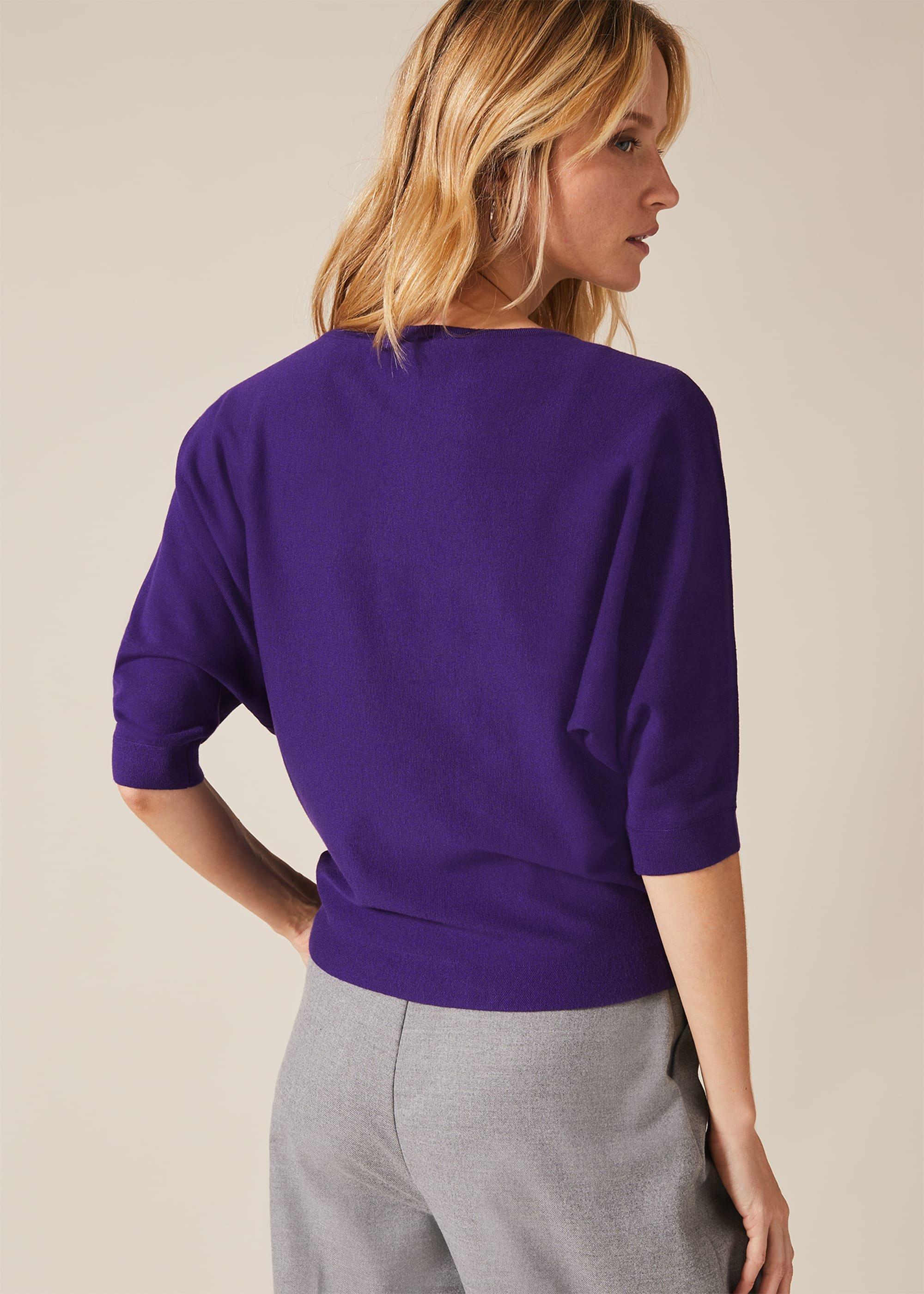 Cristine Batwing Knitted Top