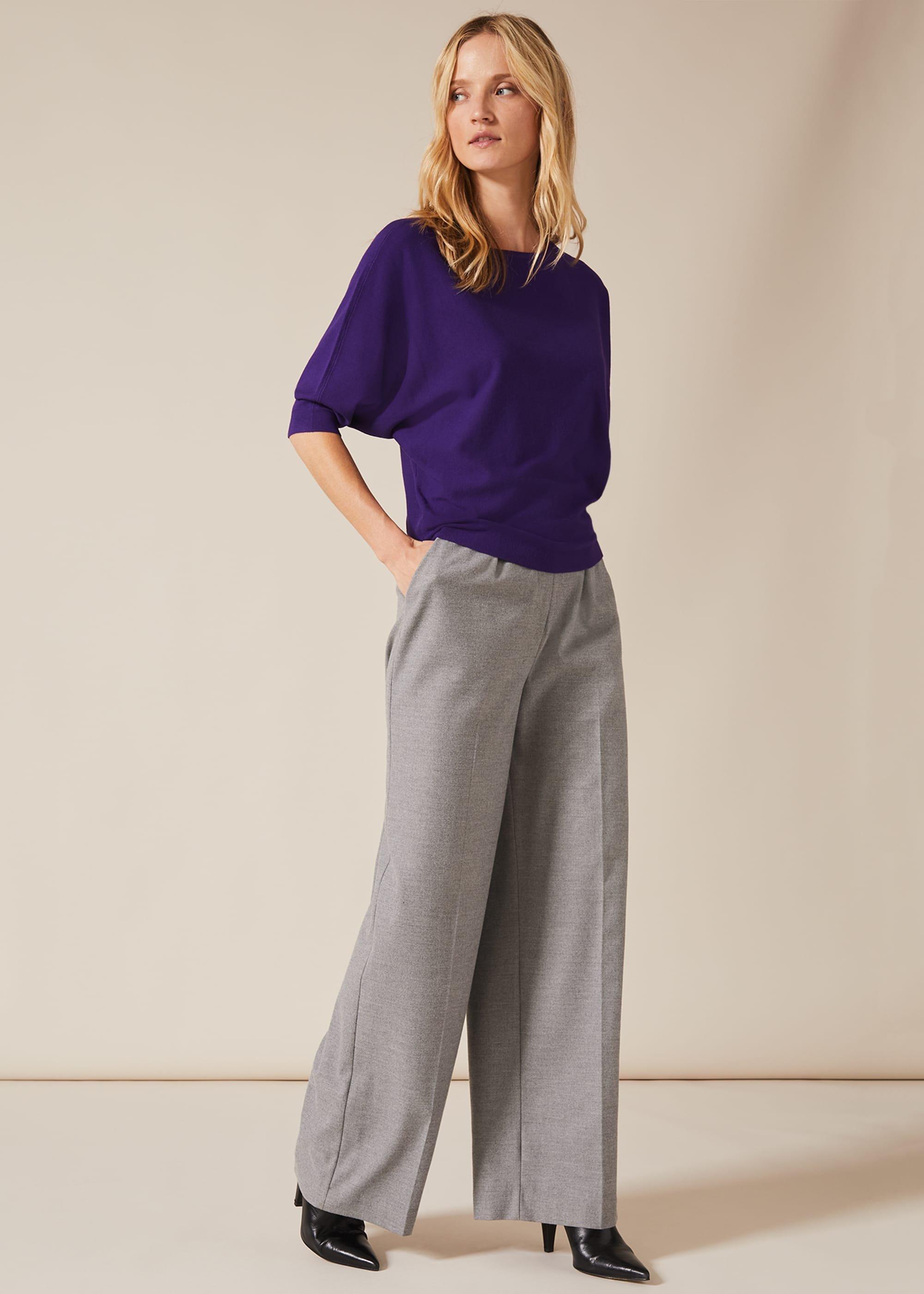 Cristine Batwing Knitted Top