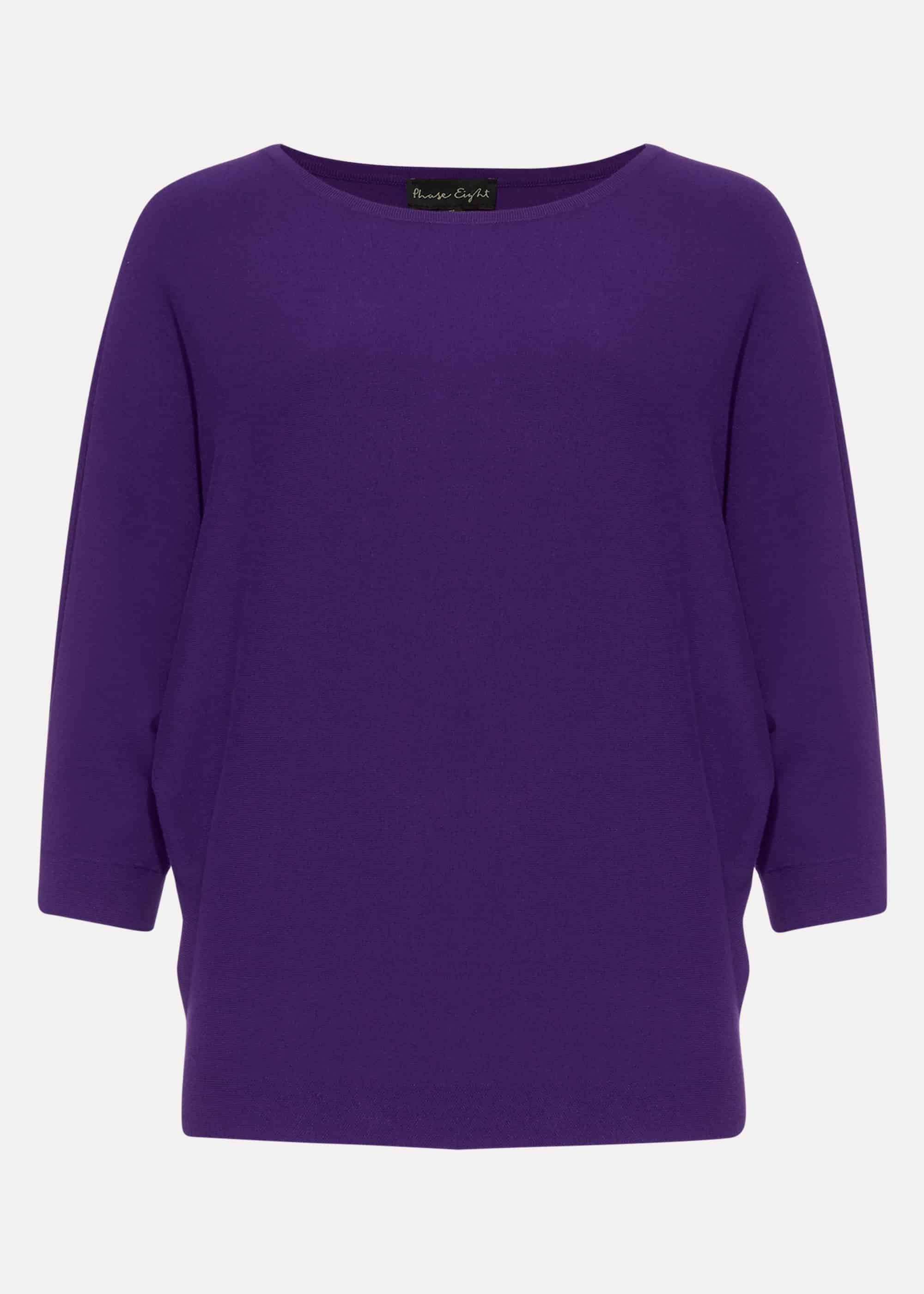 Cristine Batwing Knitted Top