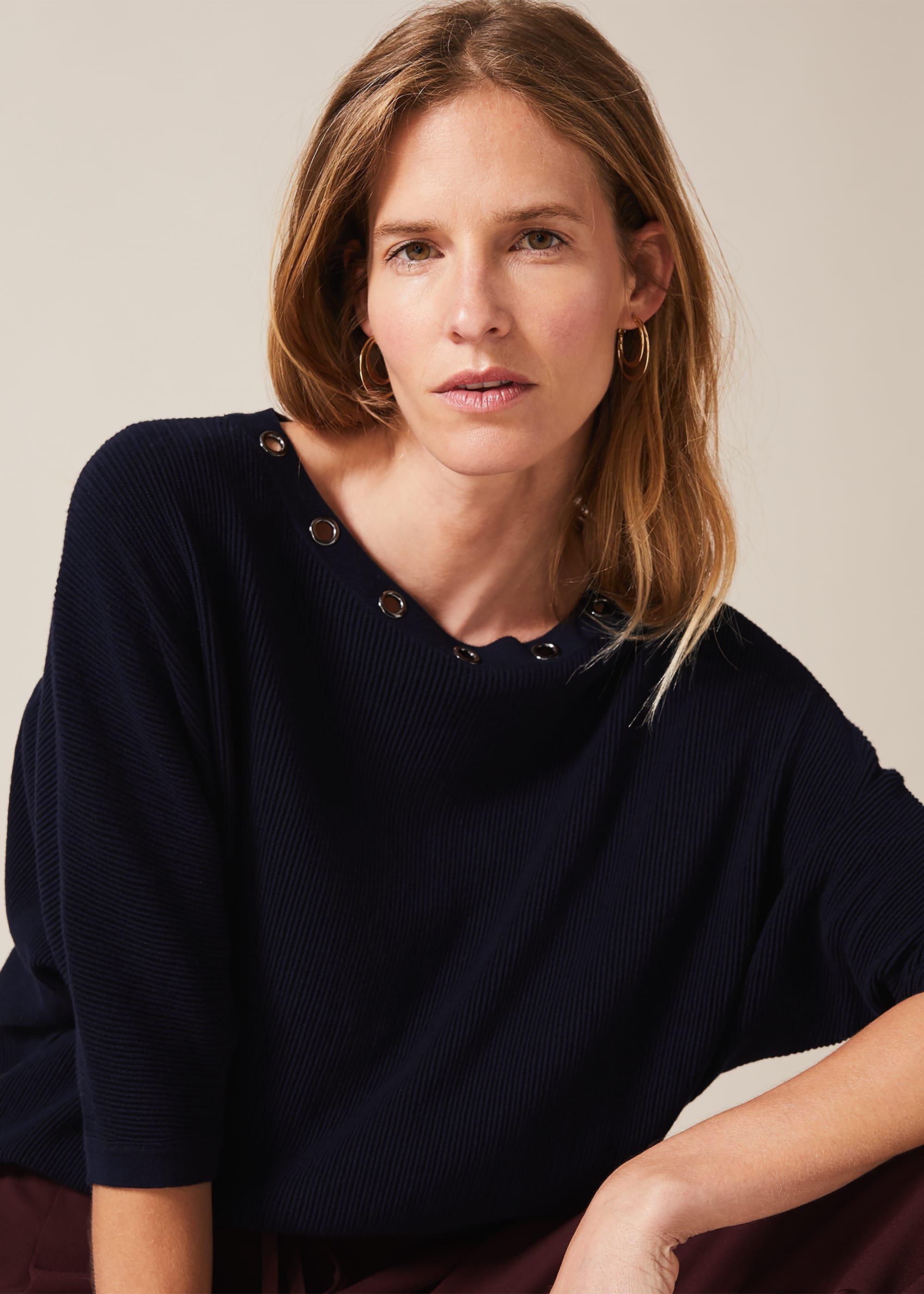Floriana Eyelet Jumper