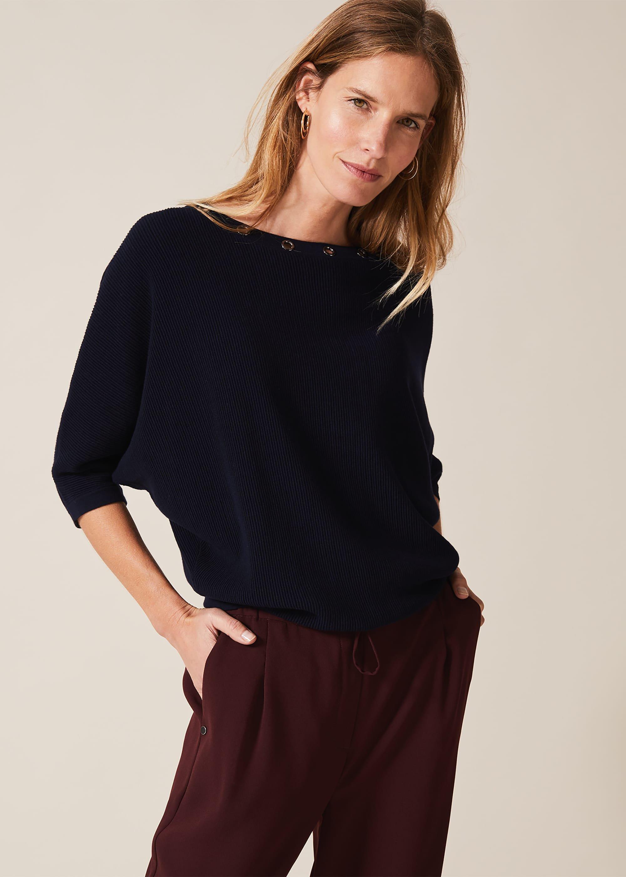 Floriana Eyelet Jumper