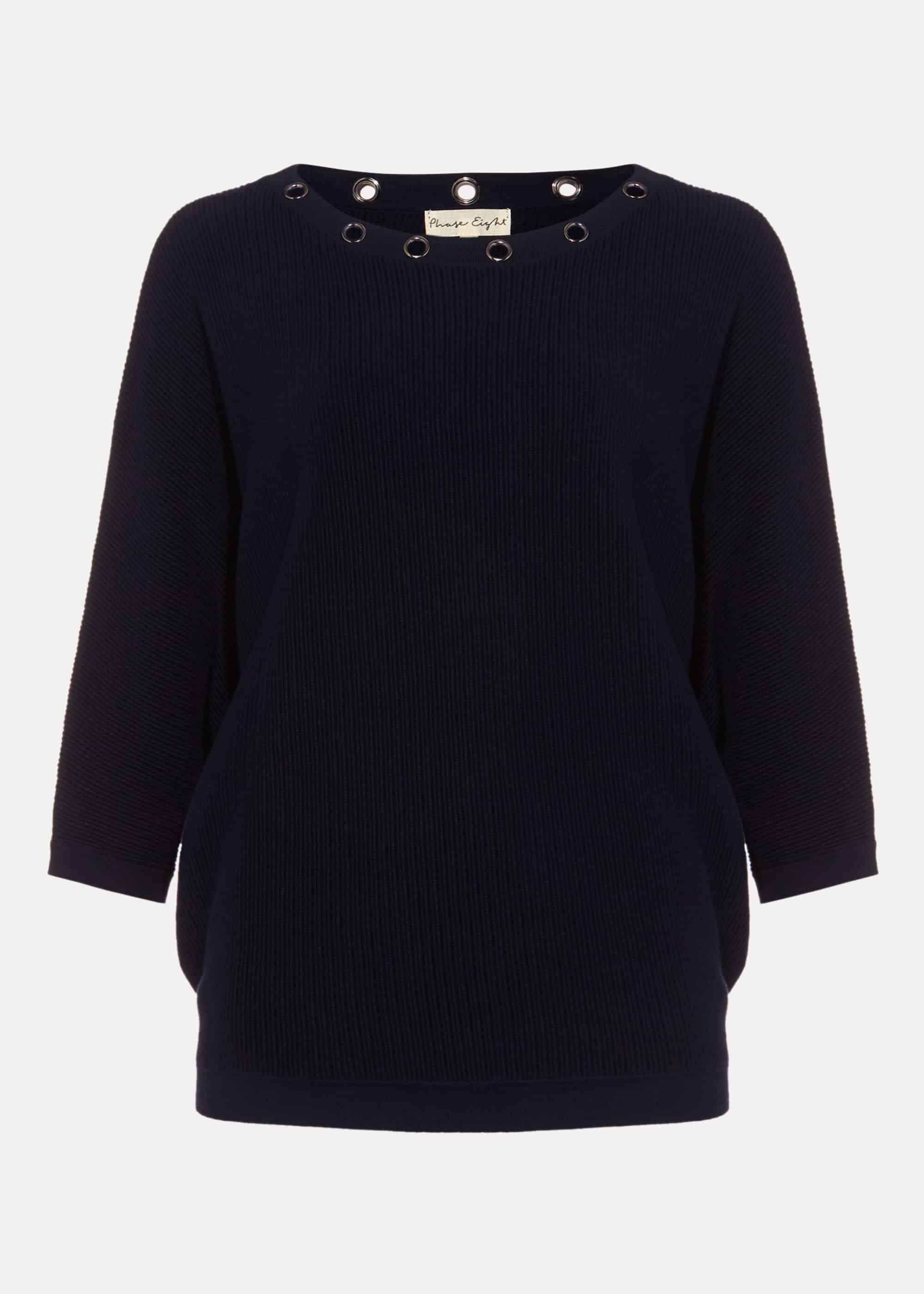 Floriana Eyelet Jumper