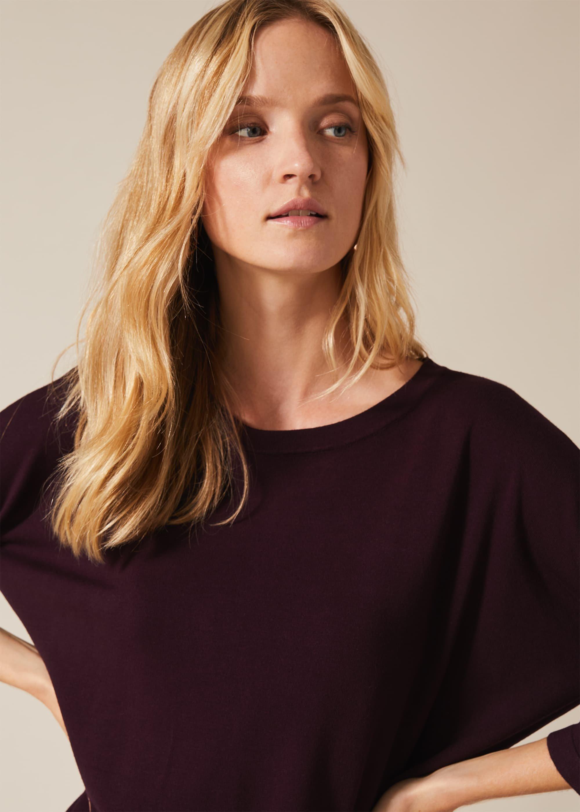 Agatha Asymmetric Knit Top