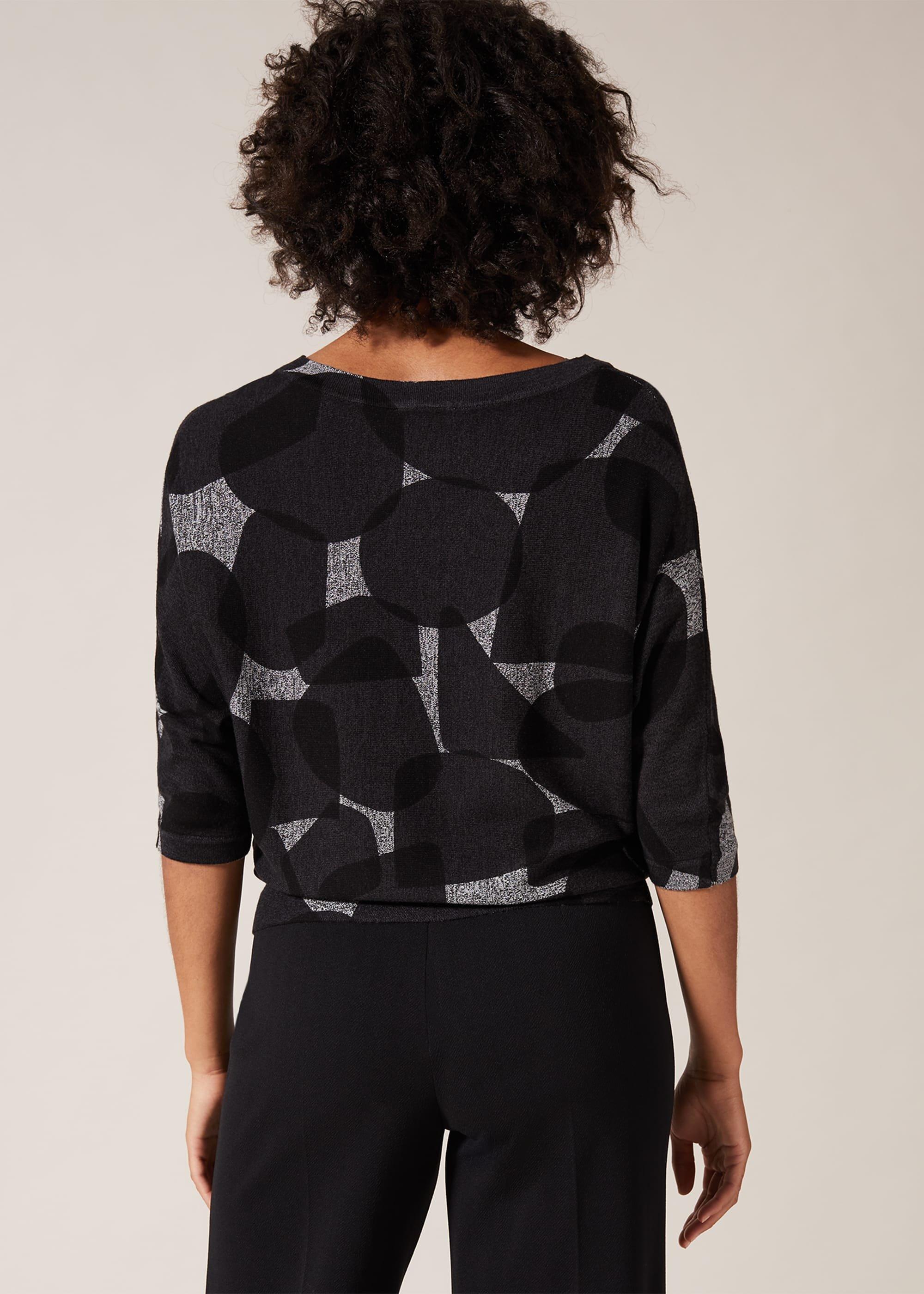 Sarina Shadow Shape Knitted Jumper