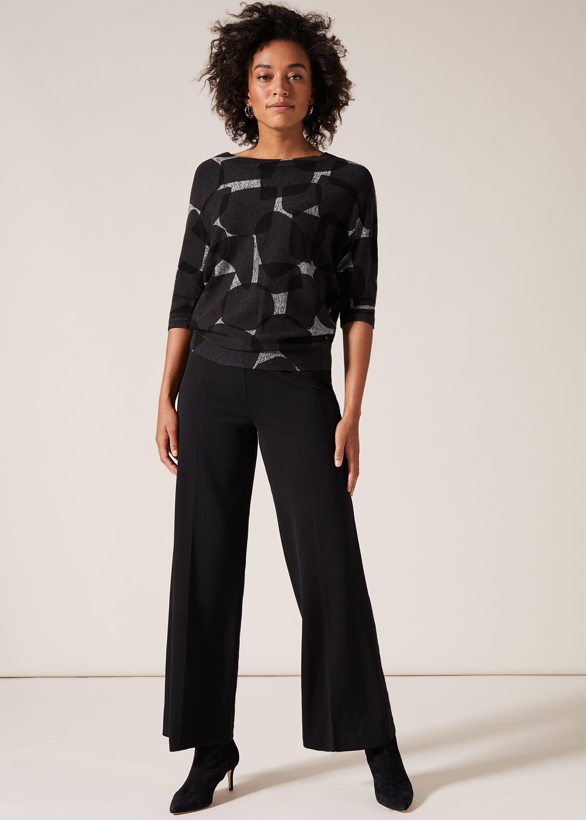 Sarina Shadow Shape Knitted Jumper
