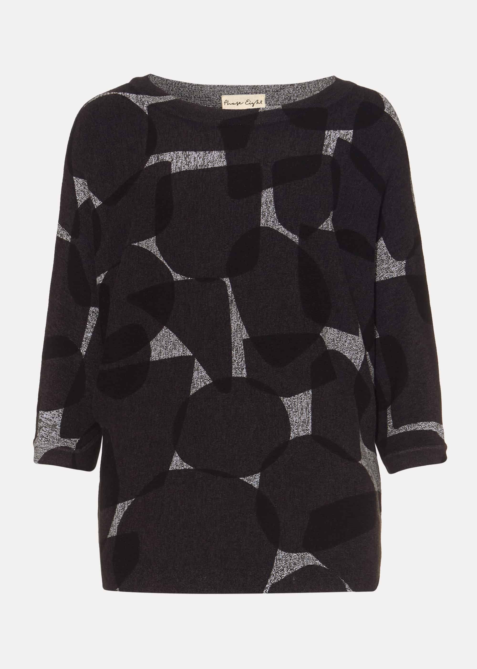 Sarina Shadow Shape Knitted Jumper