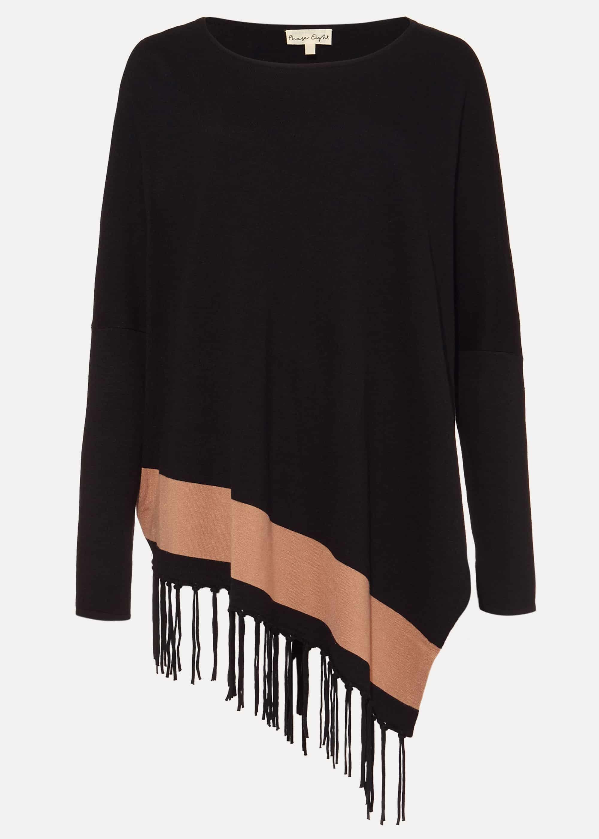 Athena Tassel Stripe Knit Top