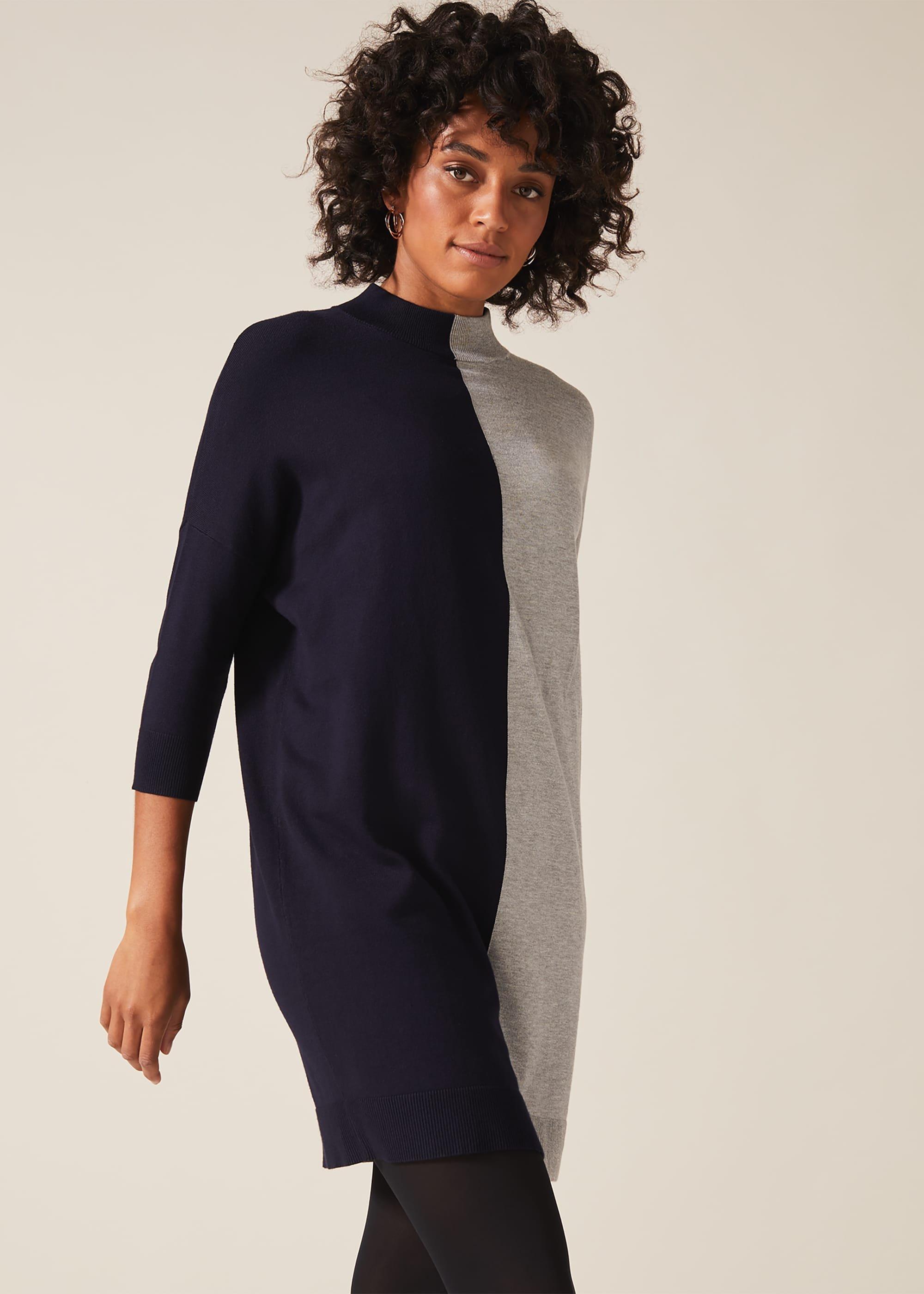 Chloe Colourblock Knitted Tunic