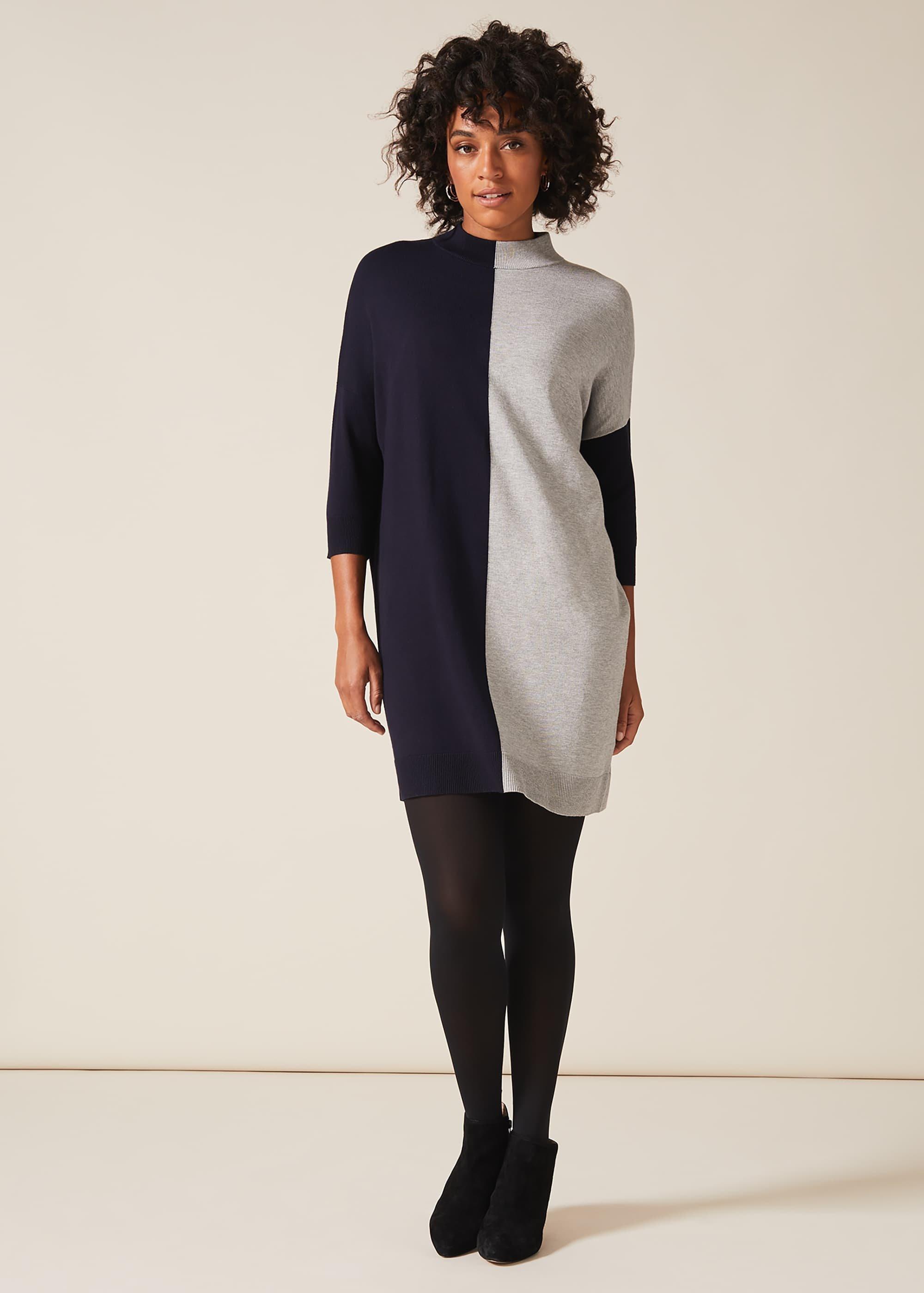 Chloe Colourblock Knitted Tunic
