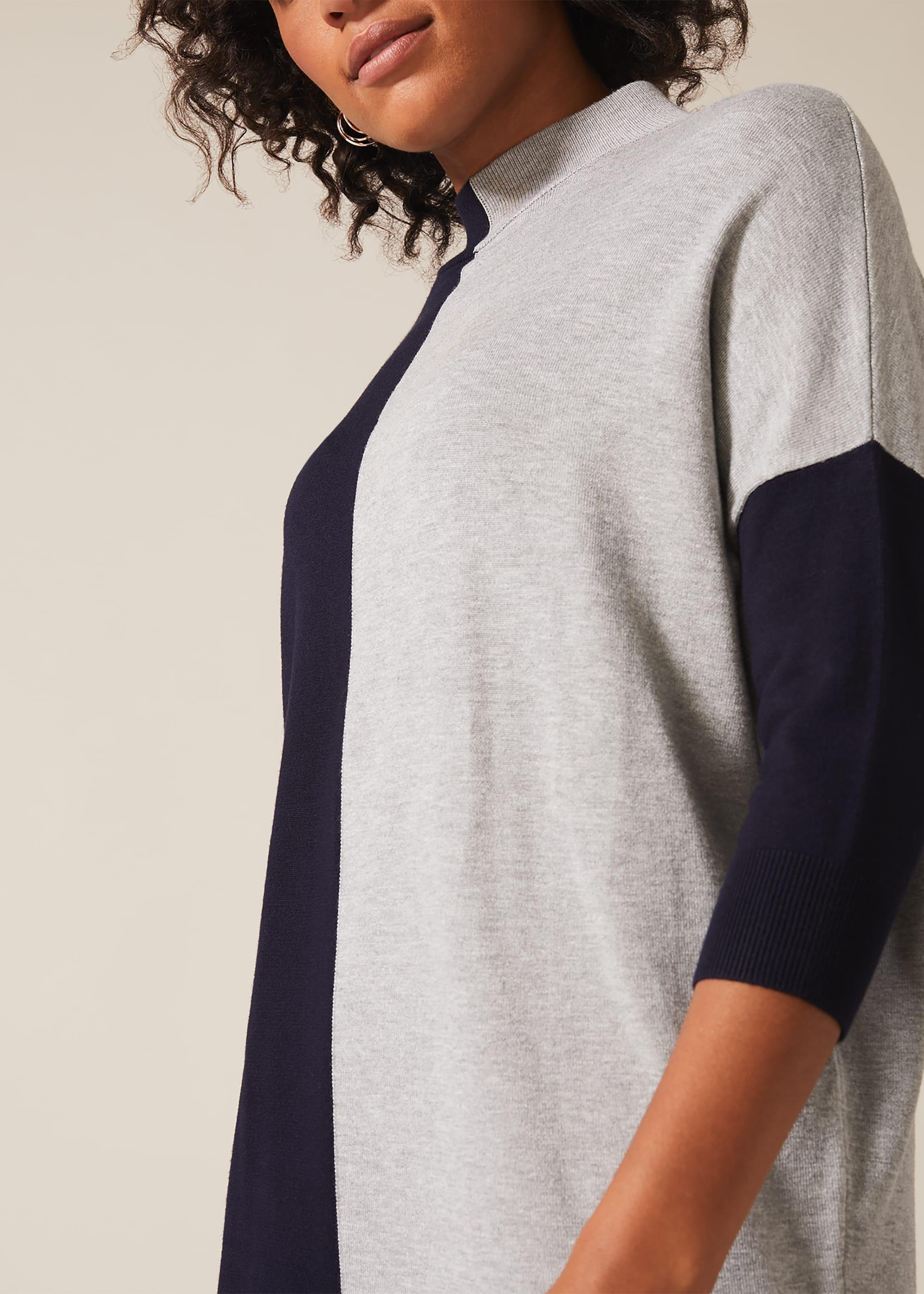 Chloe Colourblock Knitted Tunic