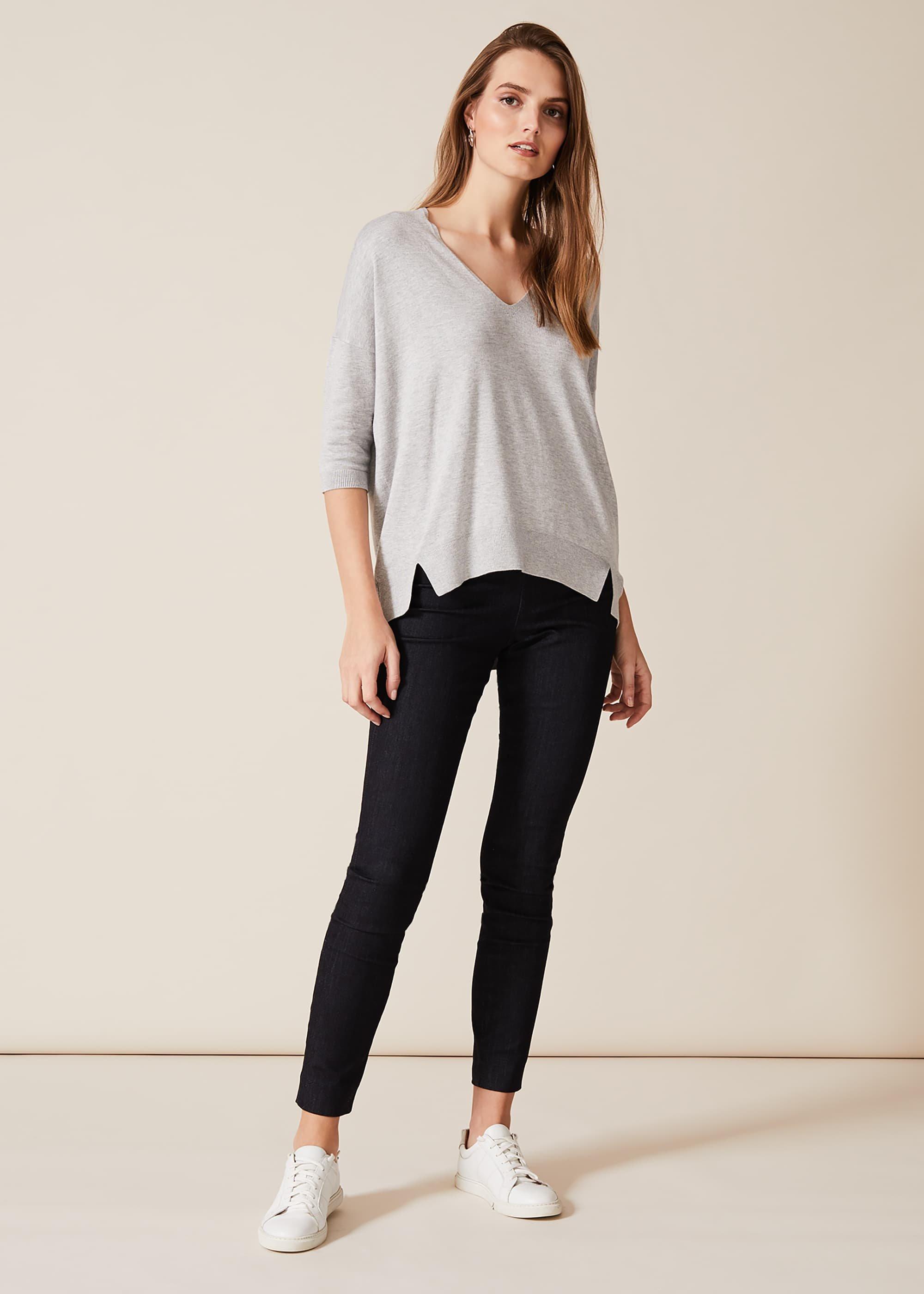 Estel V-Neck Knitted Top