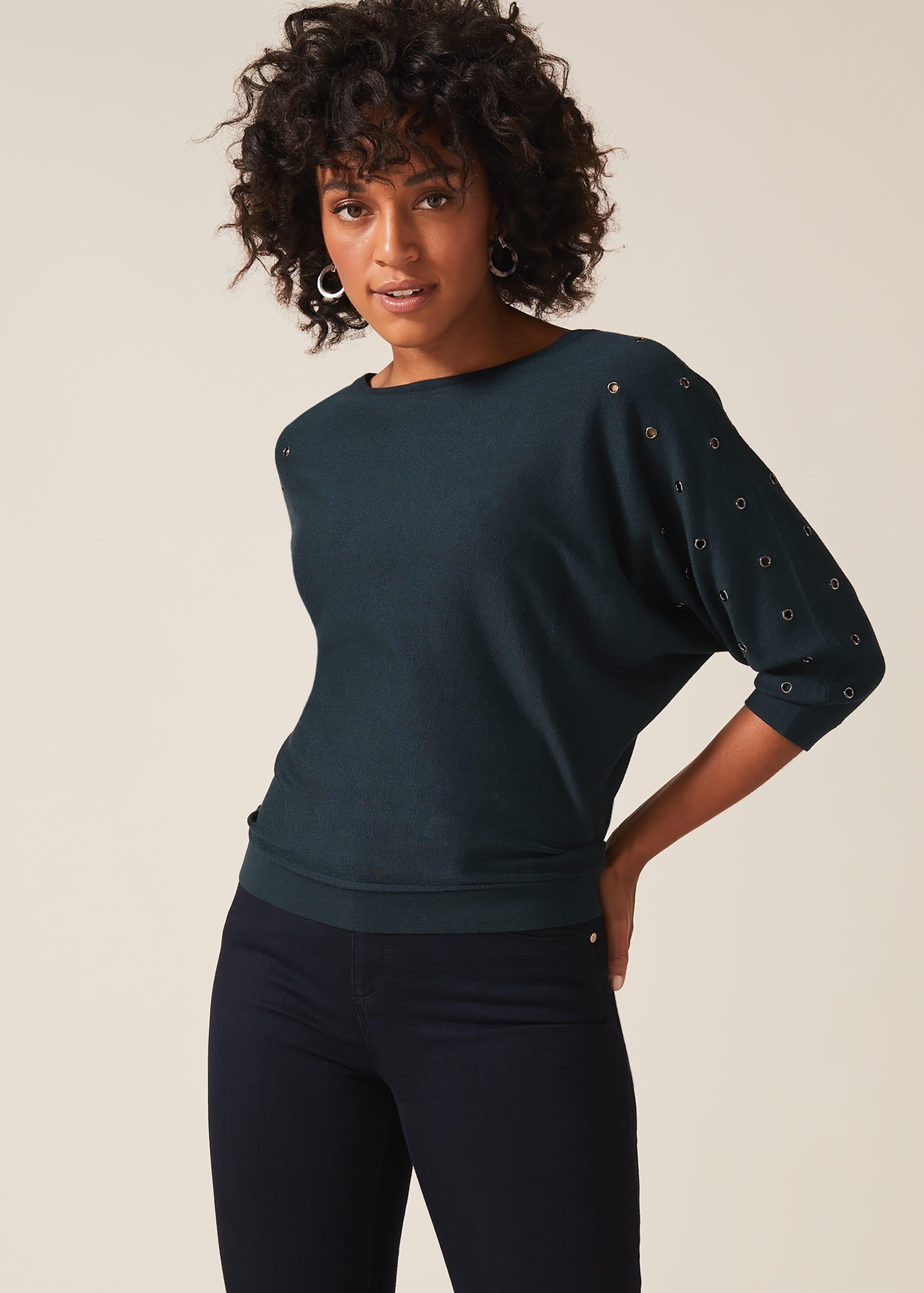 Cristine Eyelet Knit Top