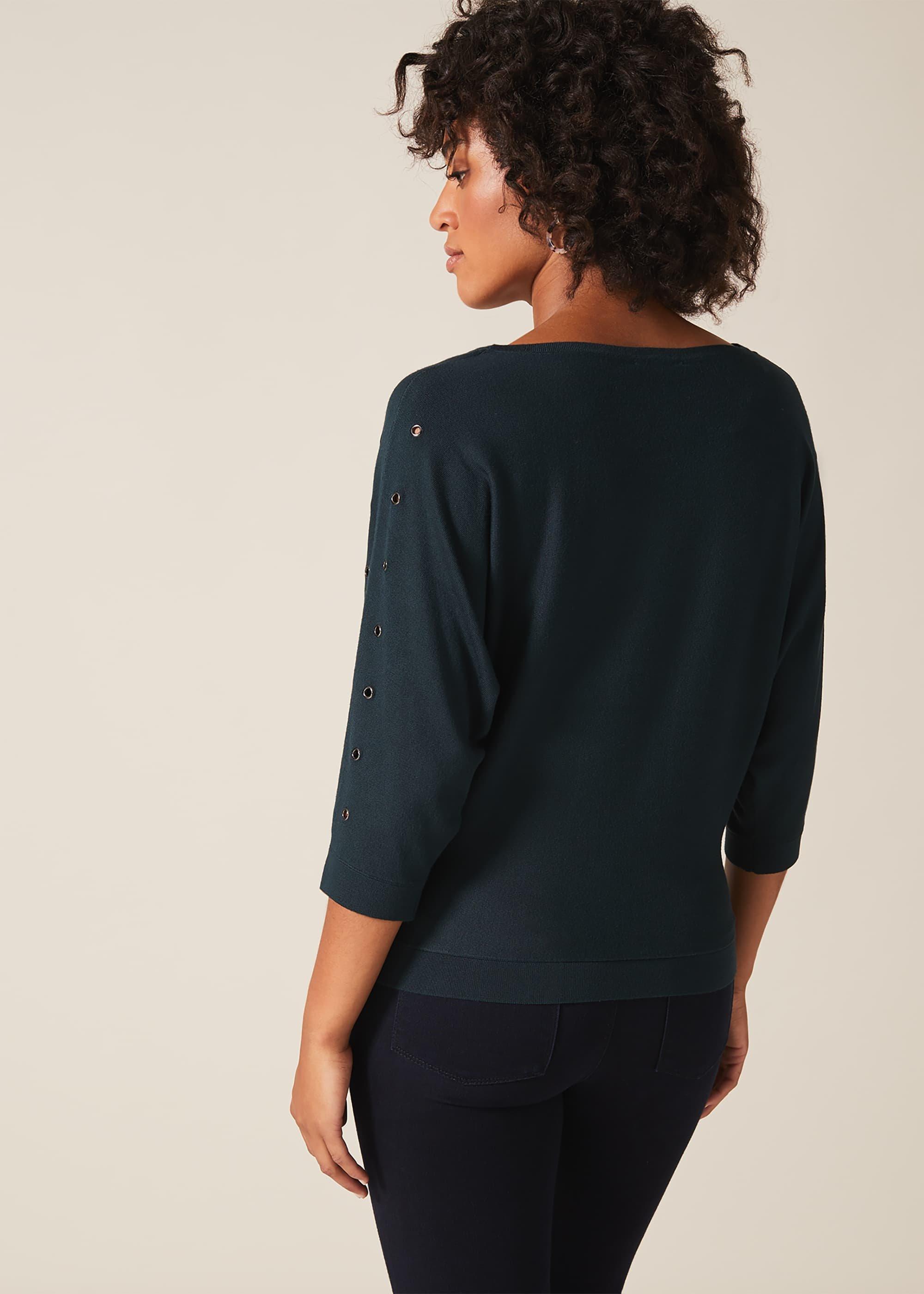 Cristine Eyelet Knit Top