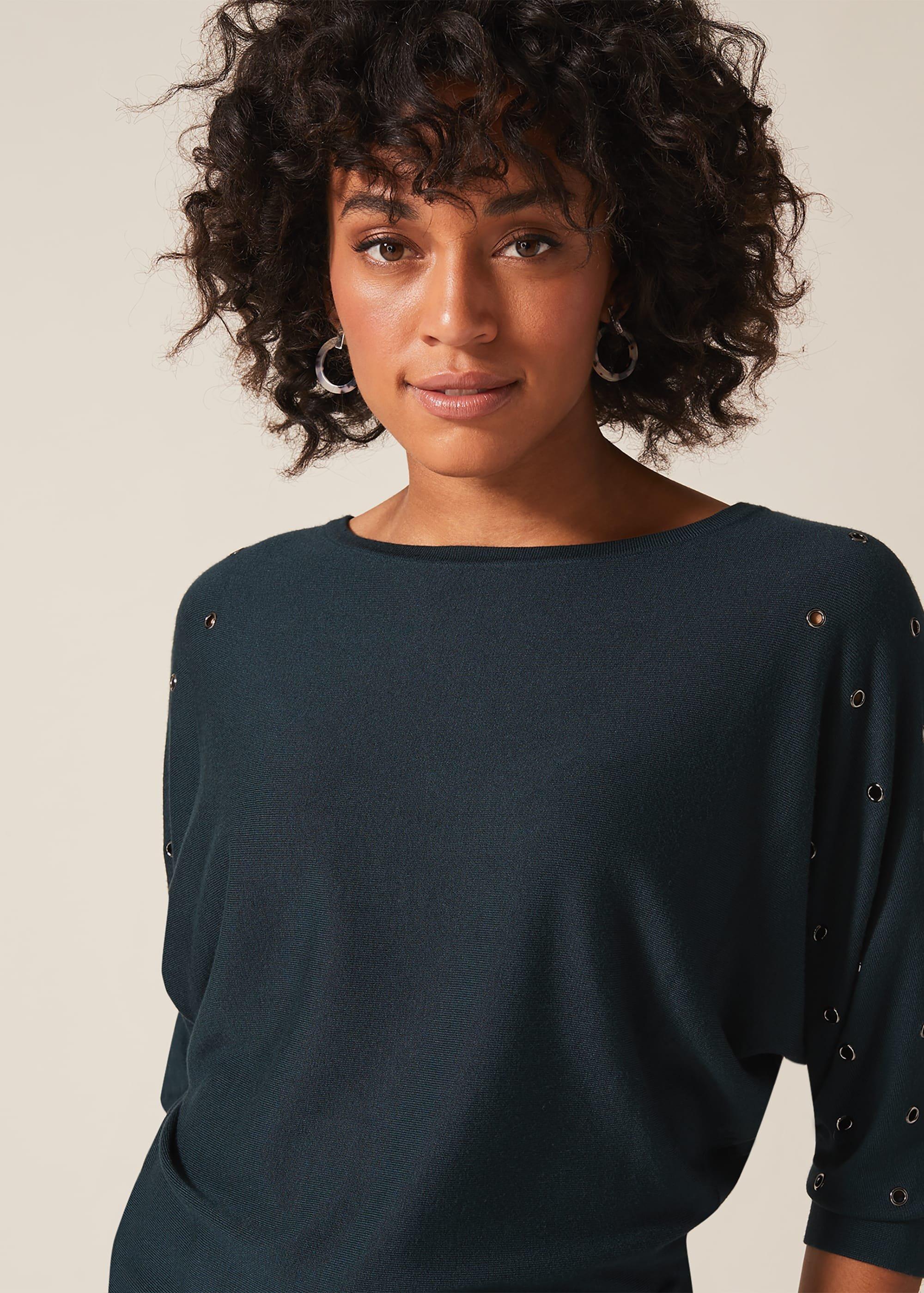 Cristine Eyelet Knit Top