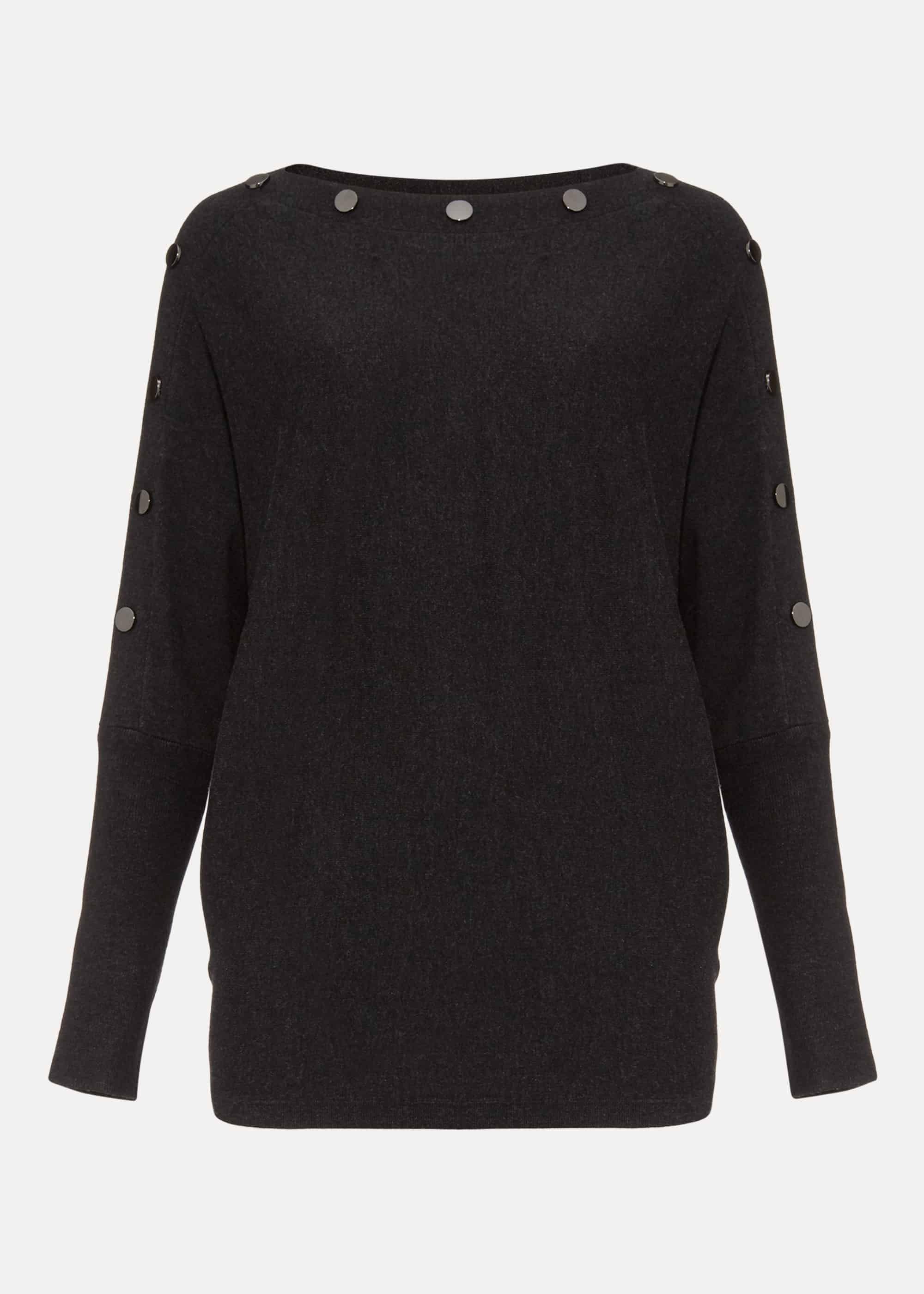Brenda Button Knit Top