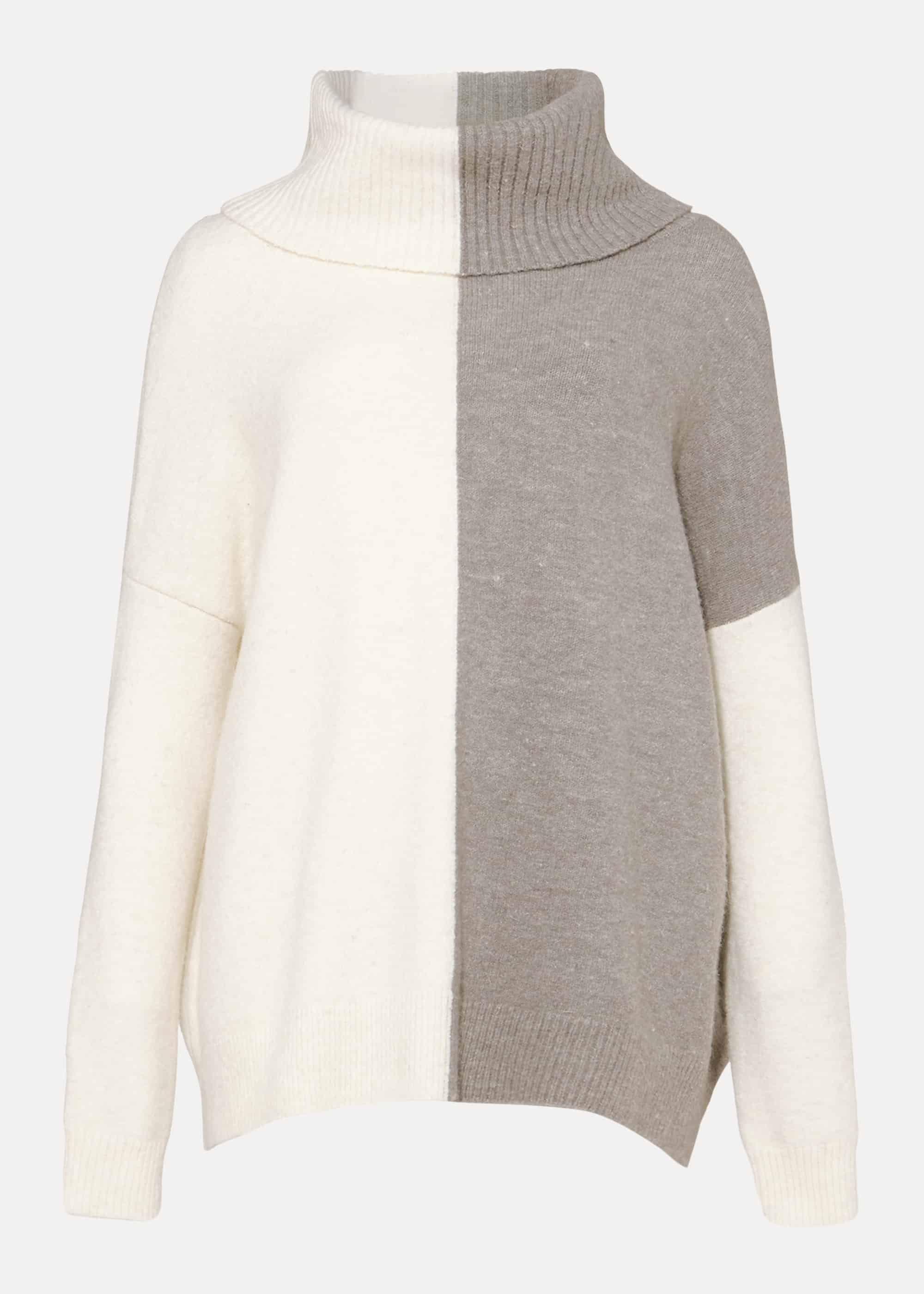 Rae Roll Neck Colourblock Jumper
