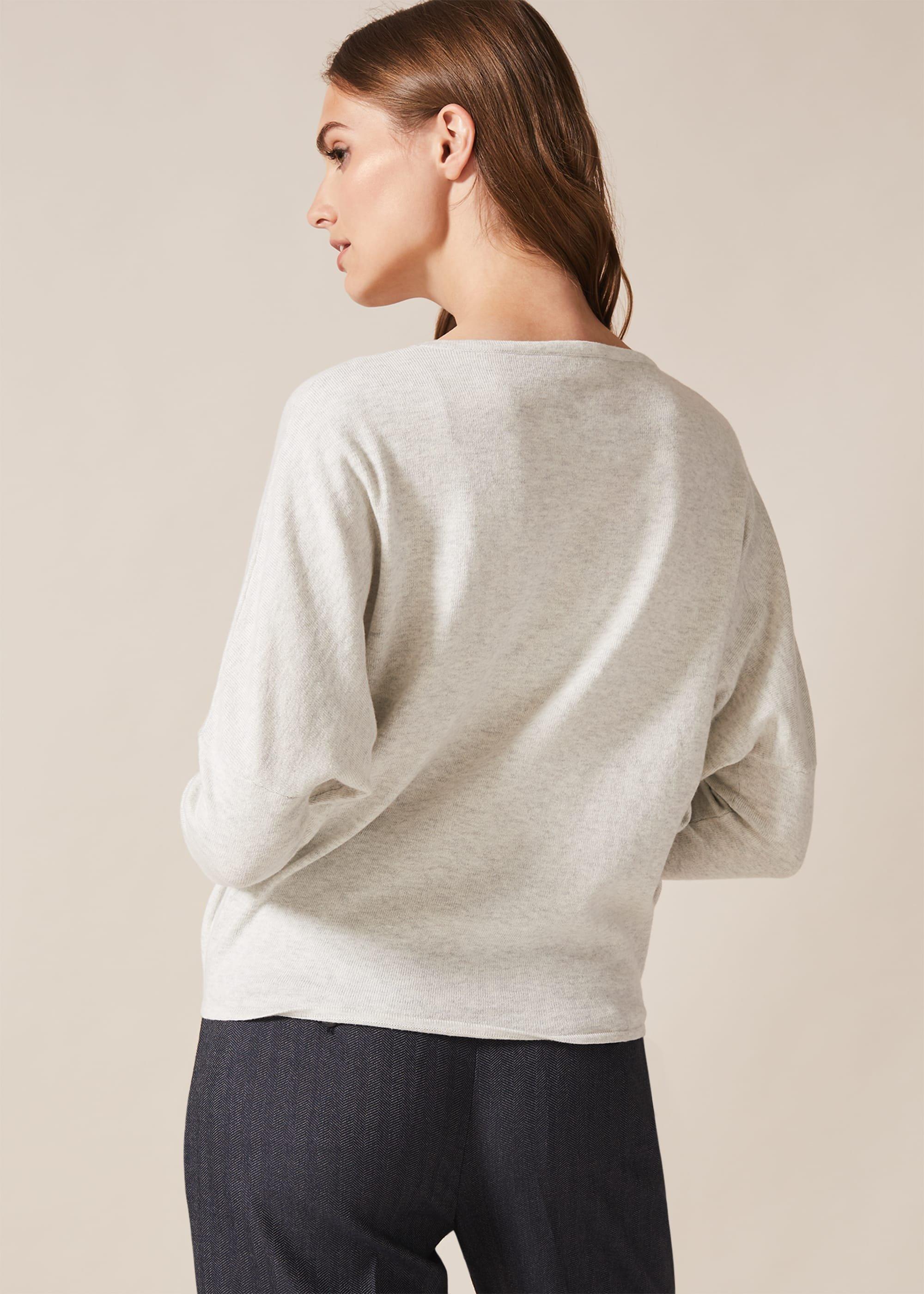 Saffie Scarf Tie Jumper