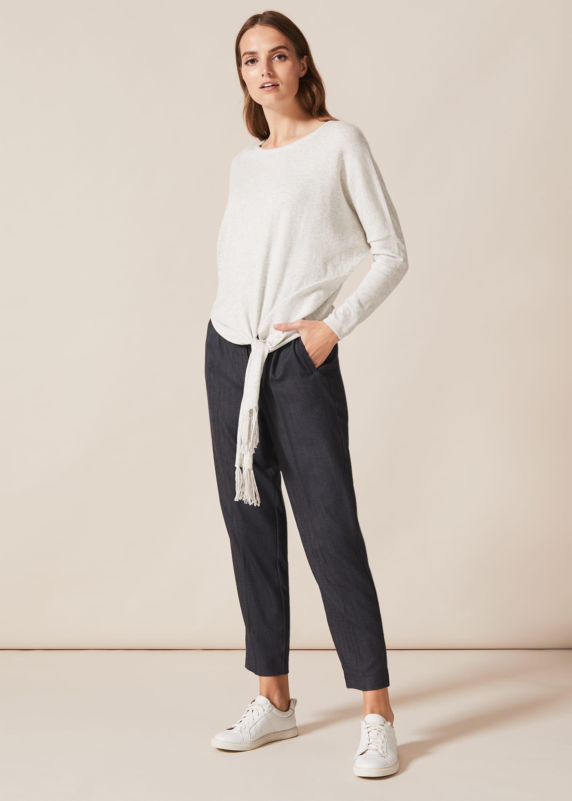 Saffie Scarf Tie Jumper