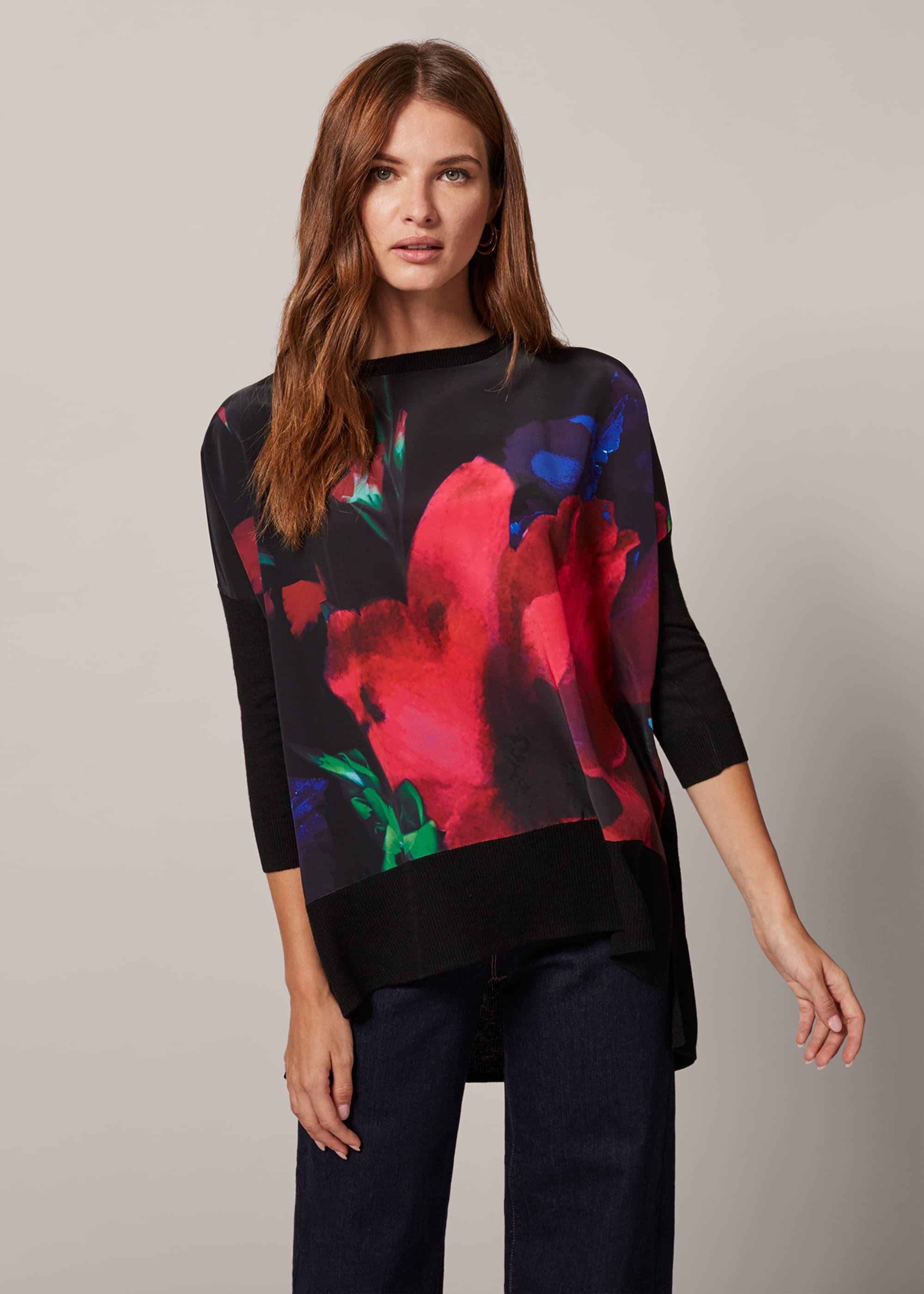 Flora Floral Knit Top