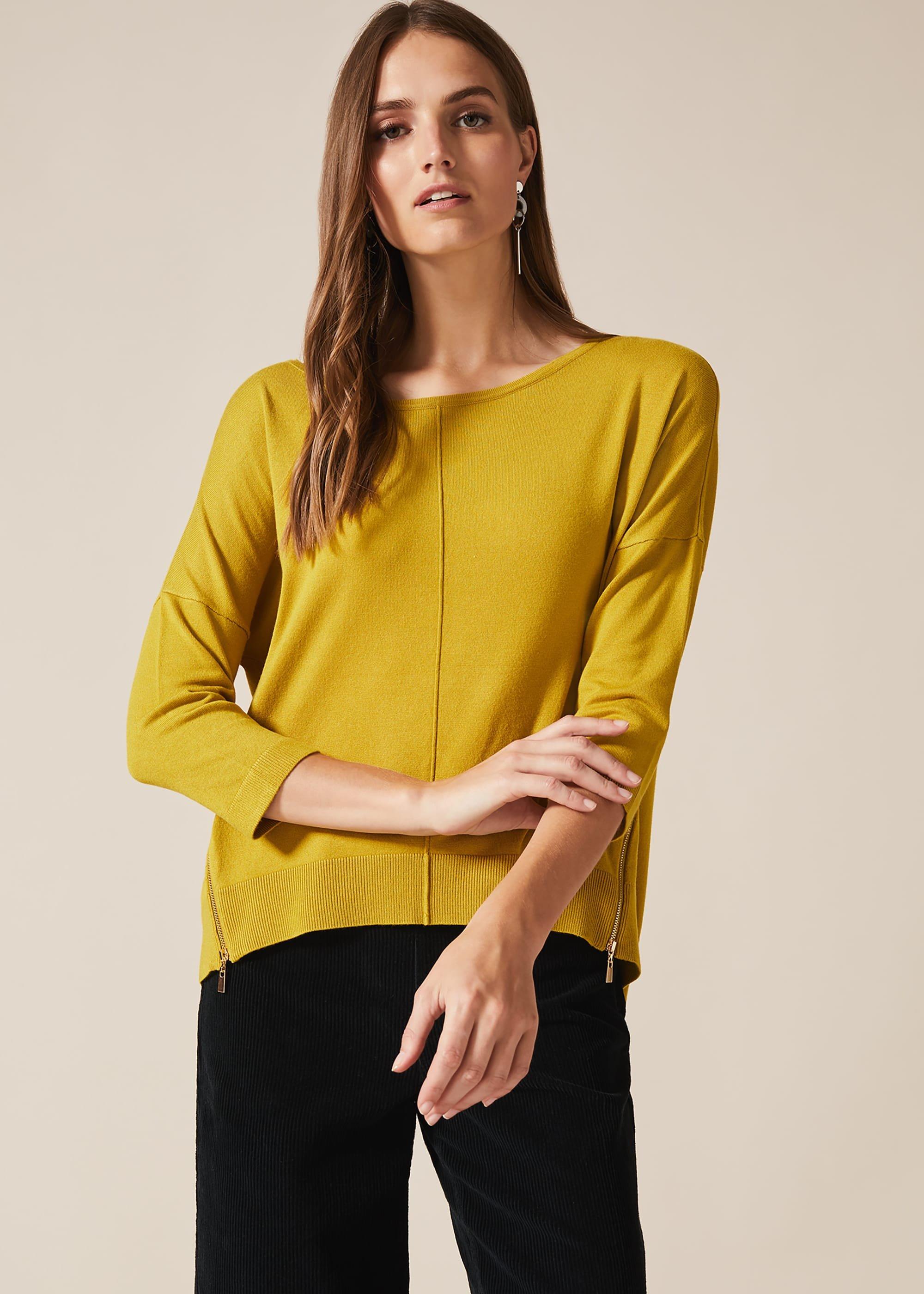 Skylar Zip Detail Jumper