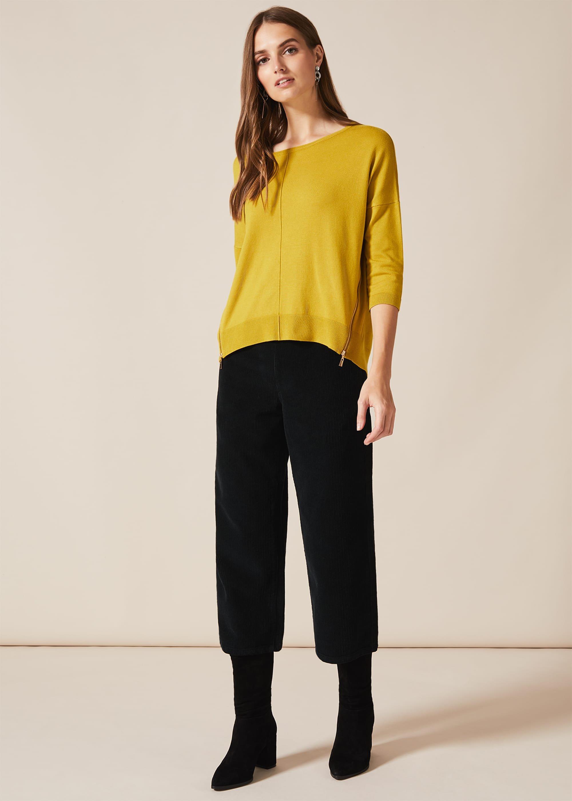 Skylar Zip Detail Jumper