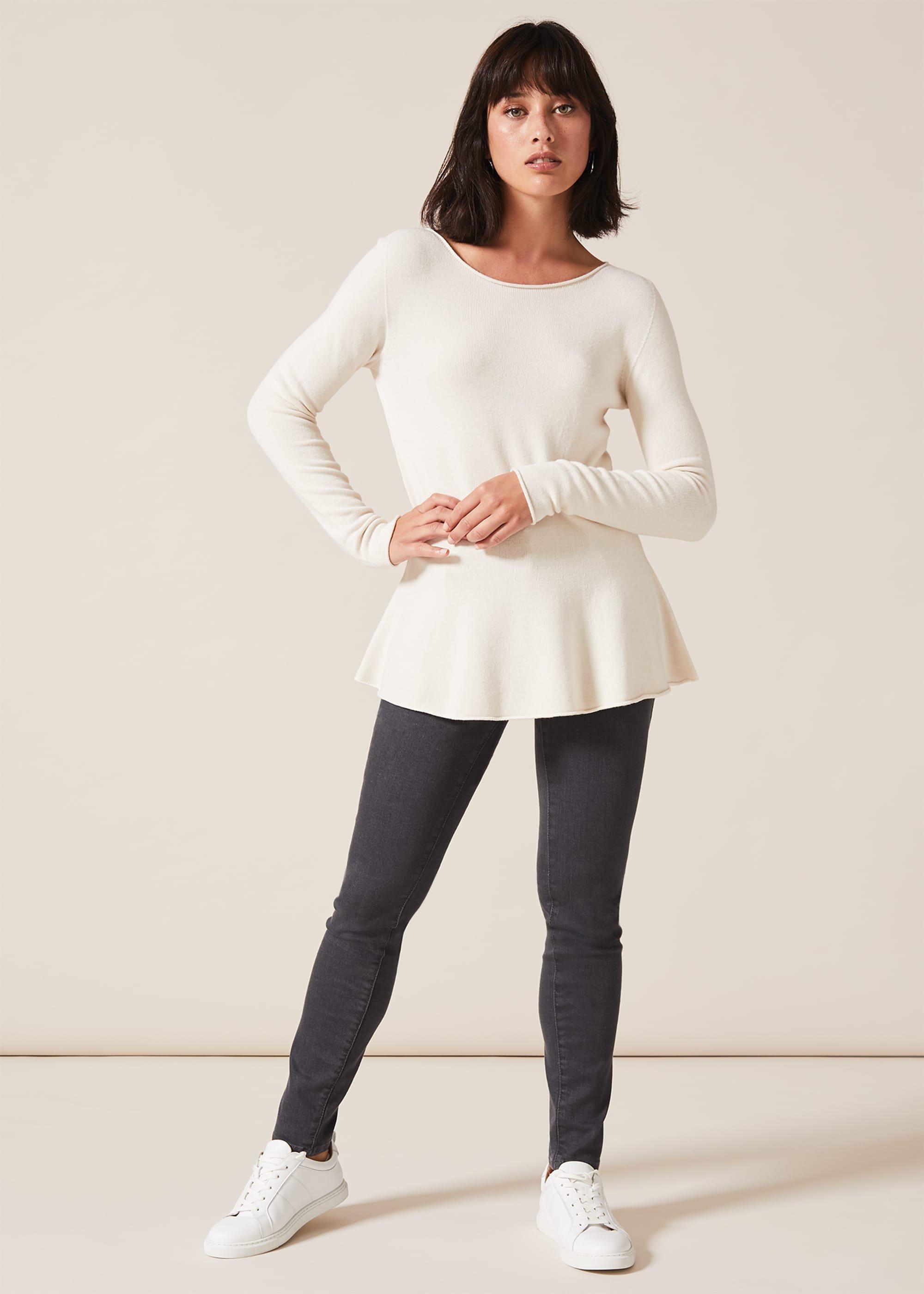 Pam Peplum Knit Top