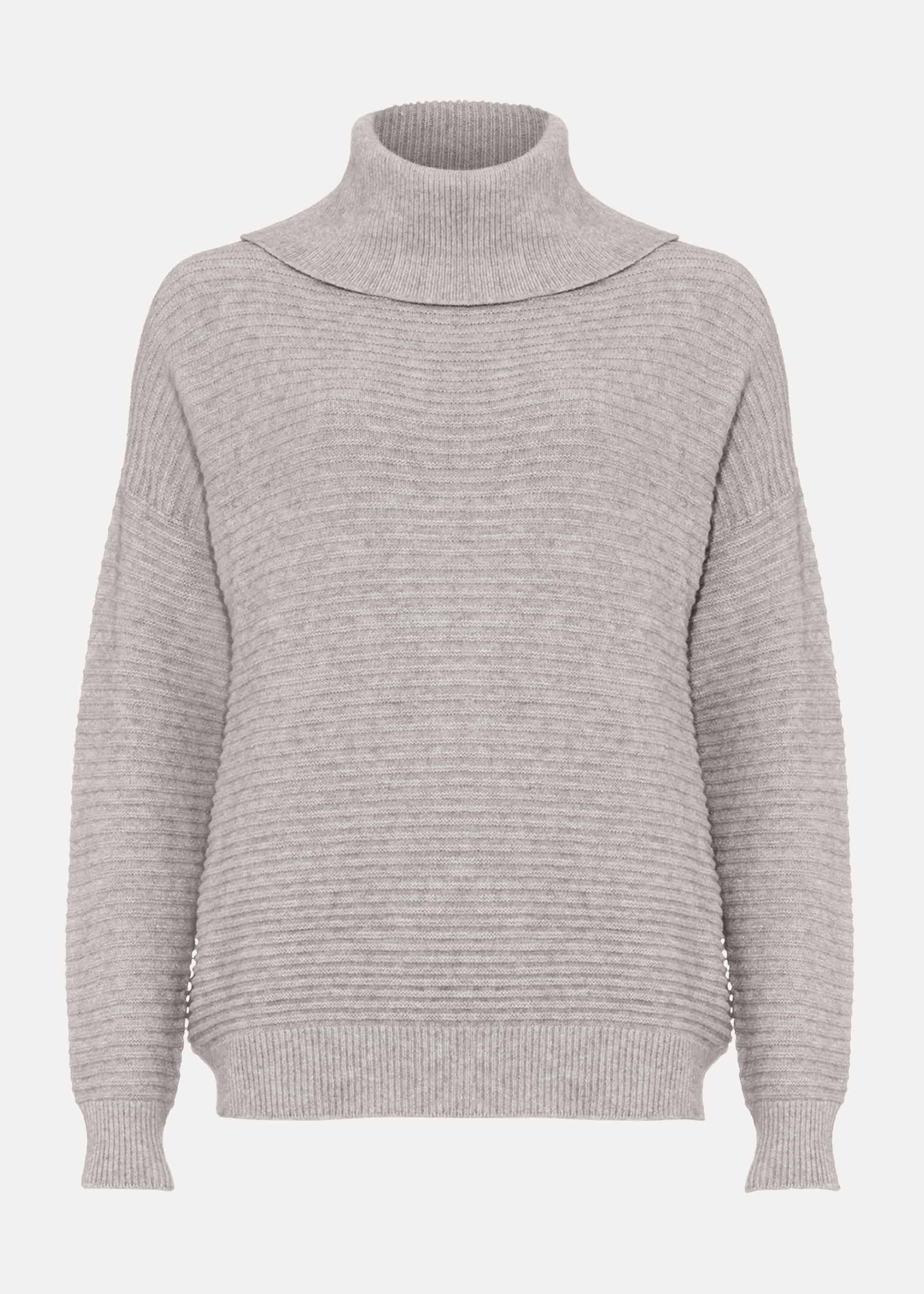 Rocco Roll Neck Ripple Jumper