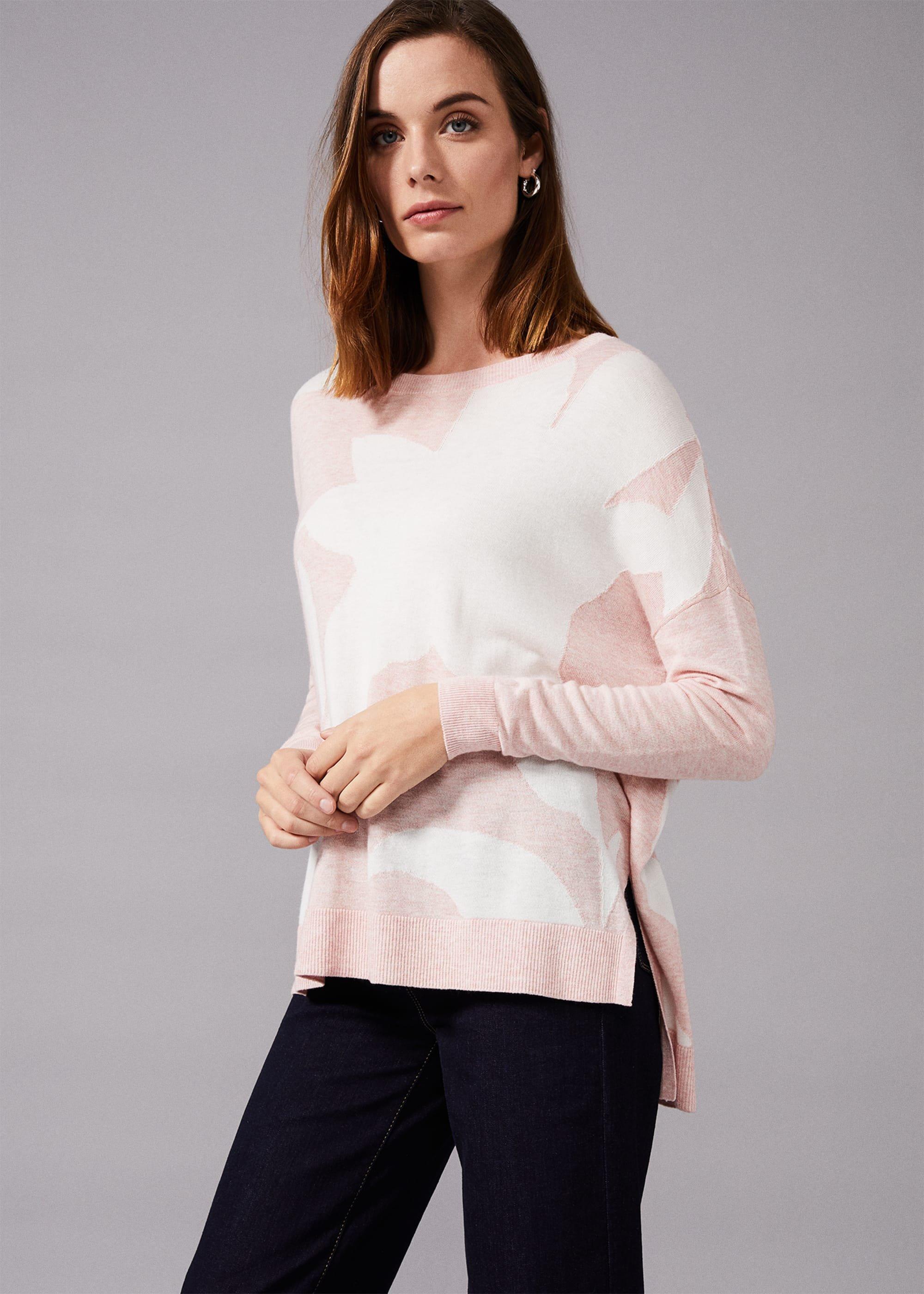 Iana Intarsia Knit Top
