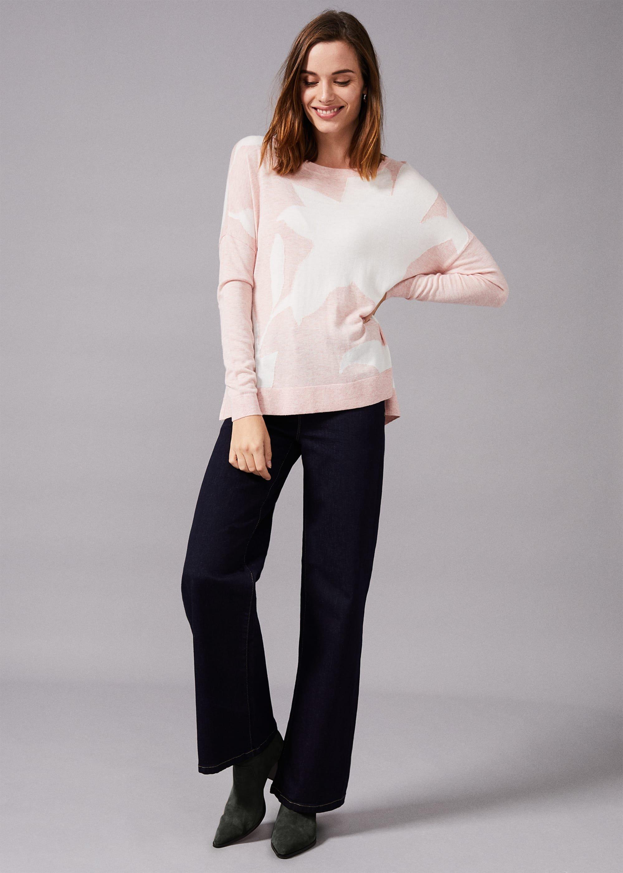 Iana Intarsia Knit Top